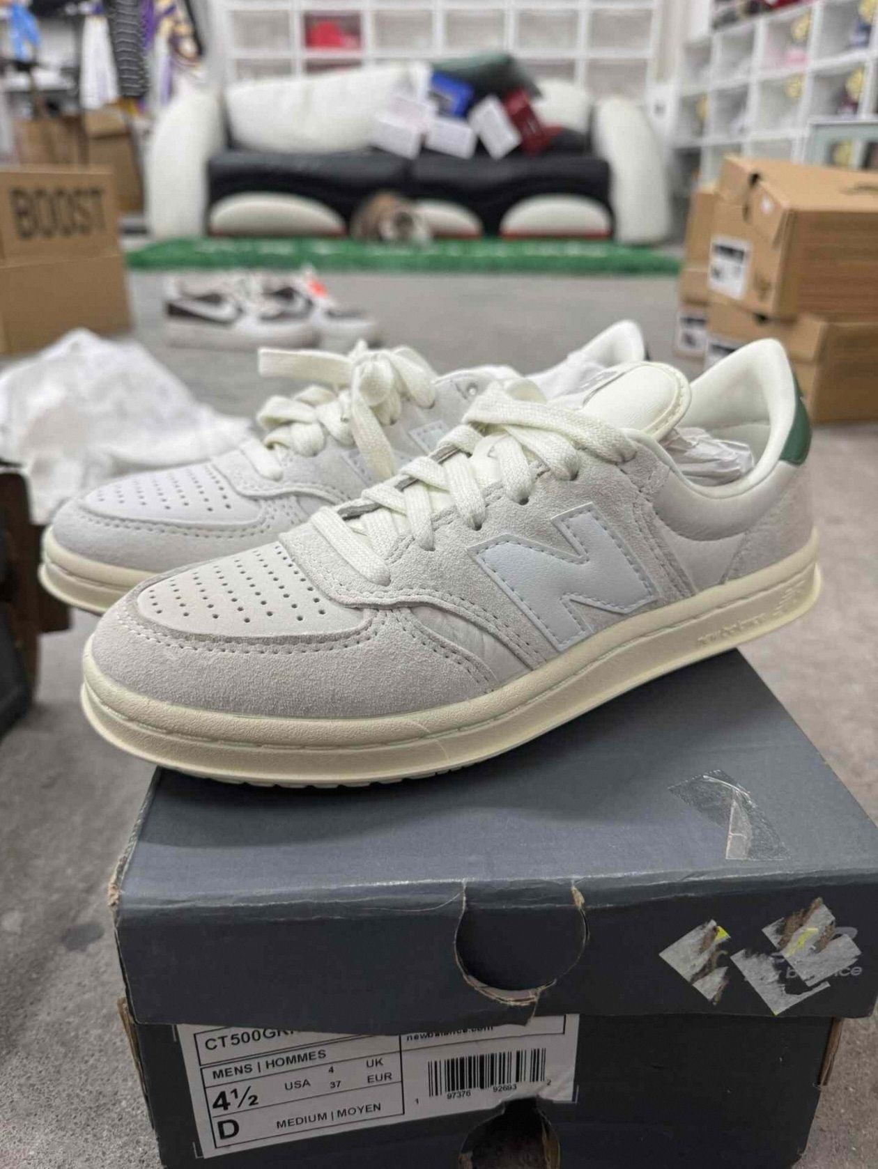 New Balance 527白色运动鞋