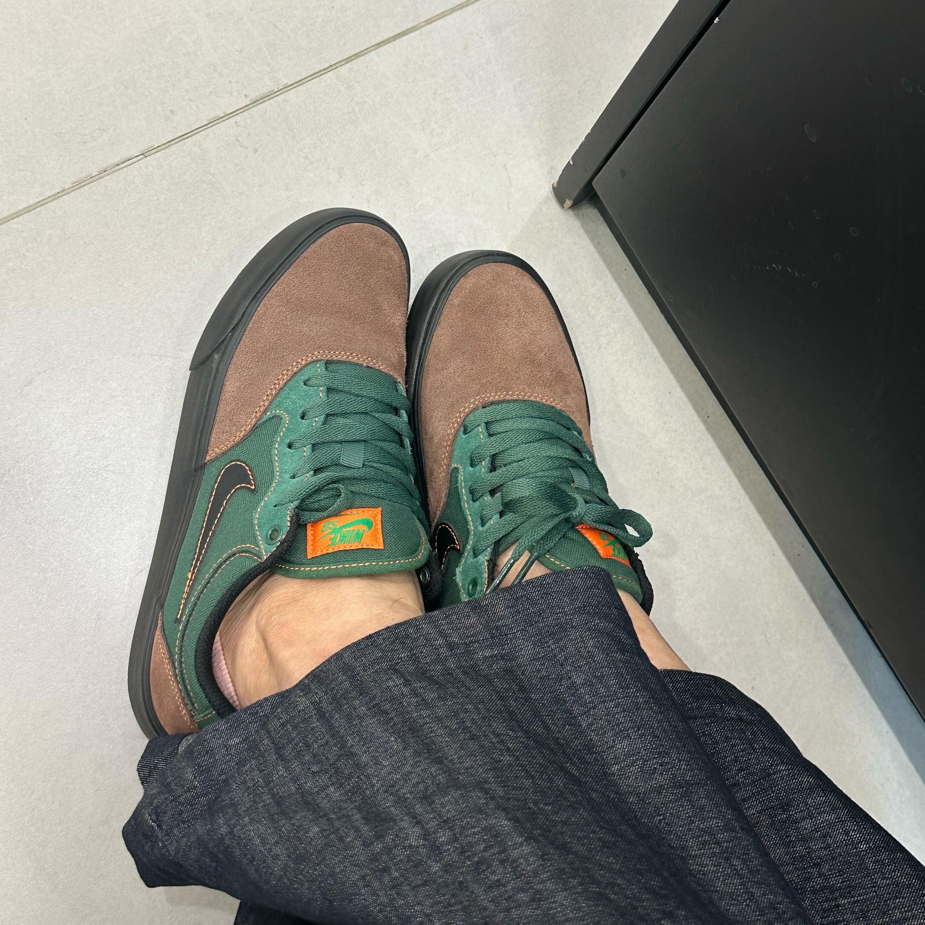 Nike SB Chron 2棕绿低帮板鞋上脚实测 复古工装风真的越穿越香