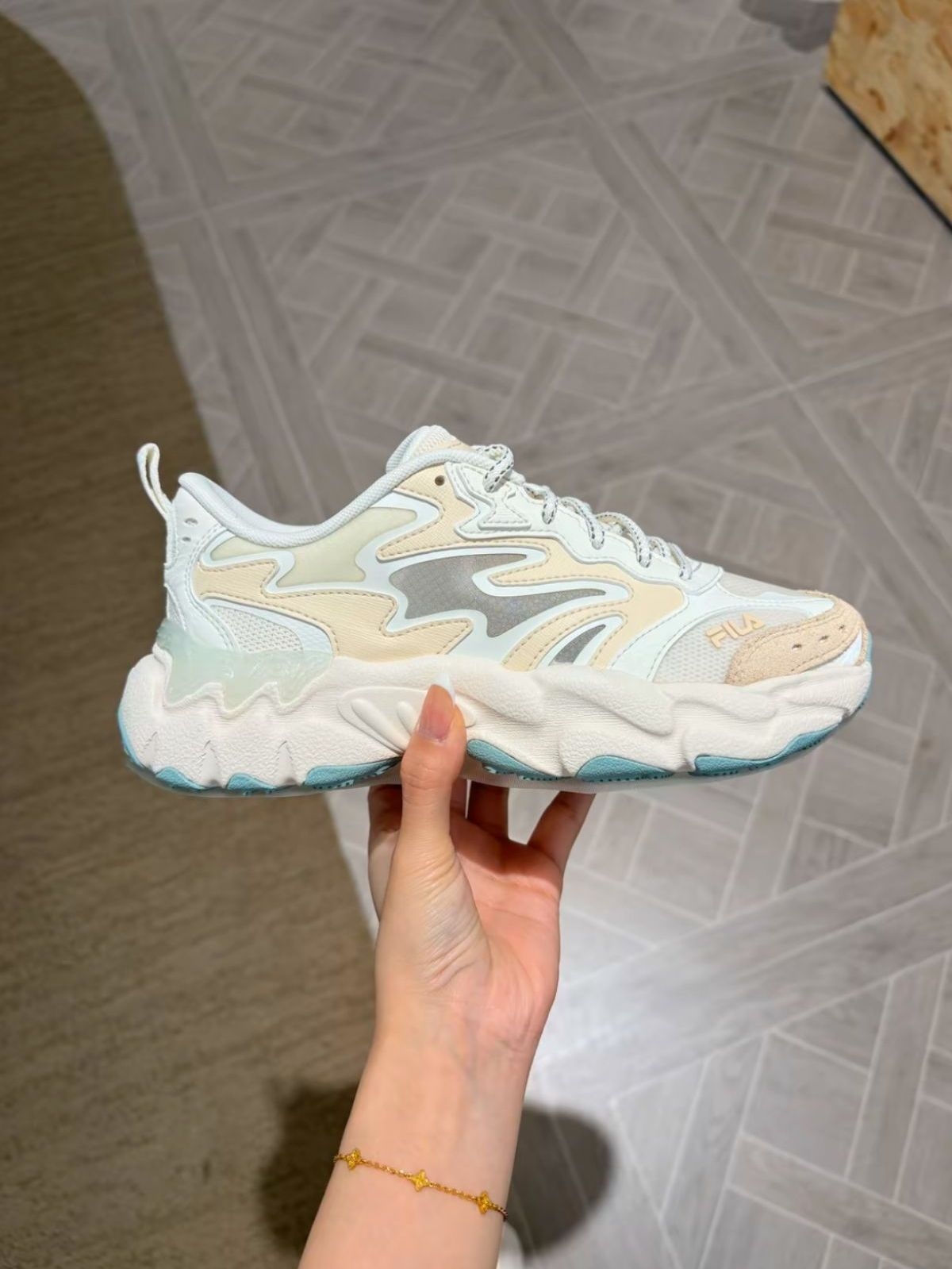 超夏天的宝藏老爹鞋分享FILA斐乐这双蕨草3代真的戳中我心巴!