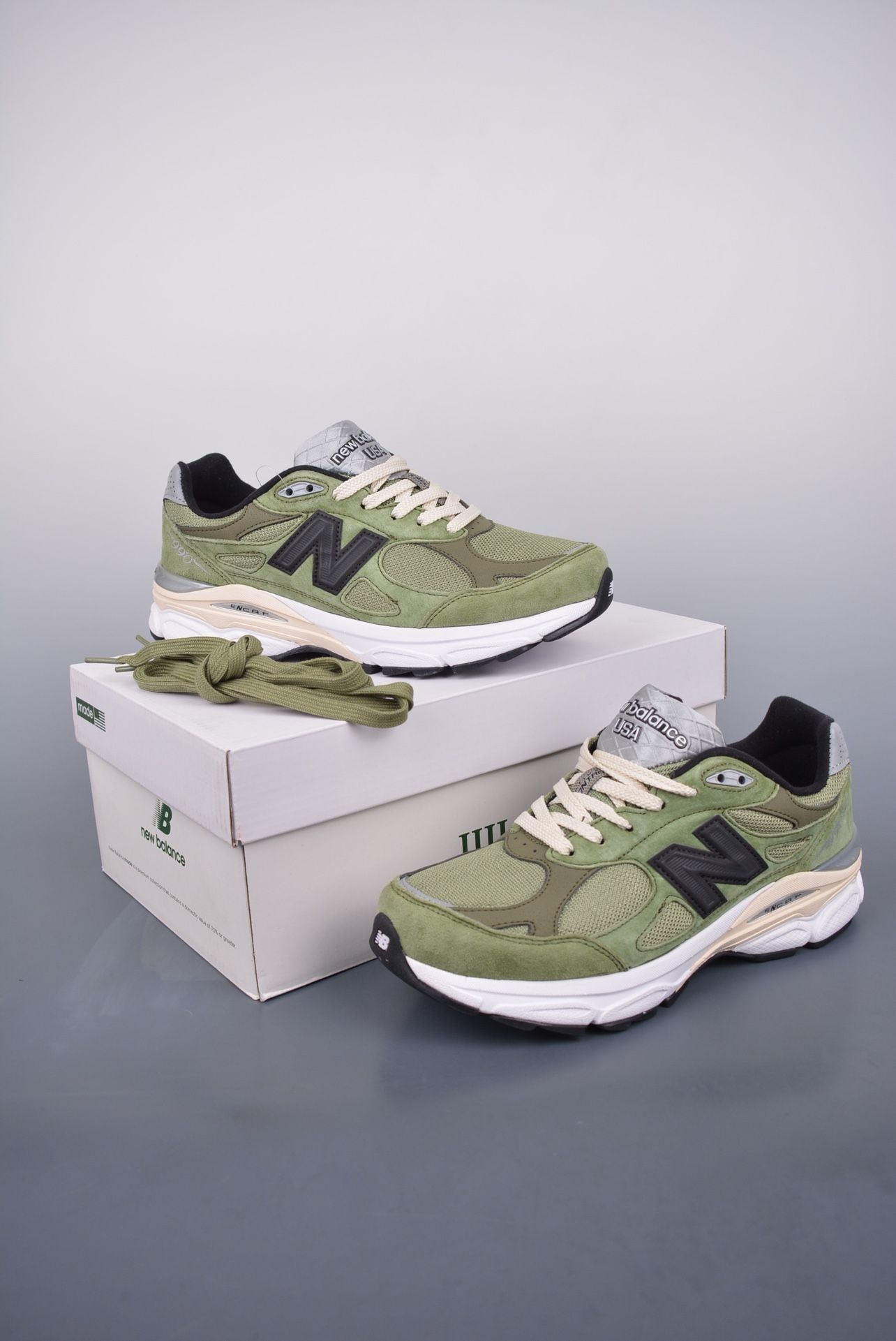 橄榄绿天花板!New Balance 990 JJJJound联名分享