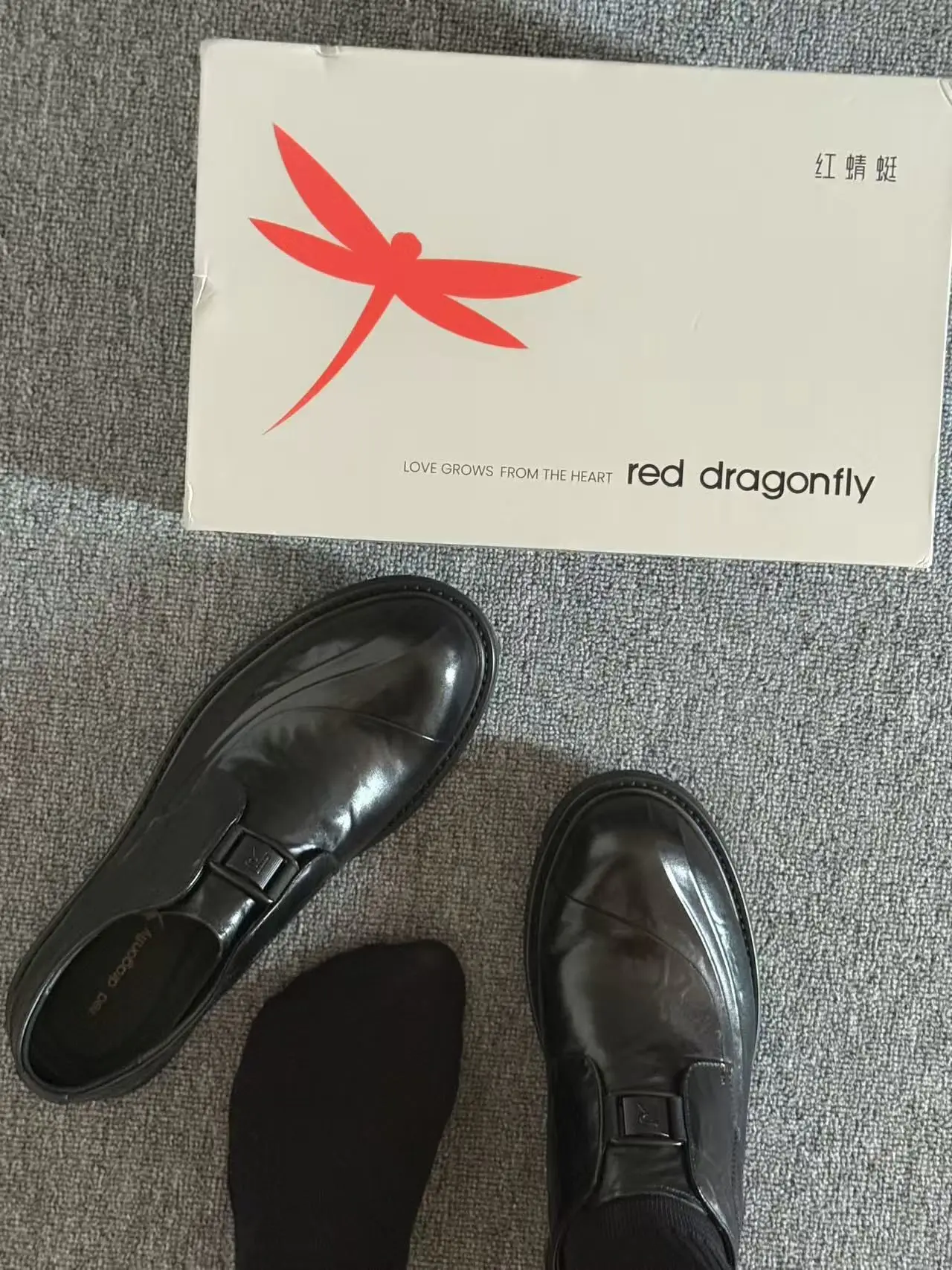通勤男鞋实测|红蜻蜓这双套脚皮鞋日常太好穿