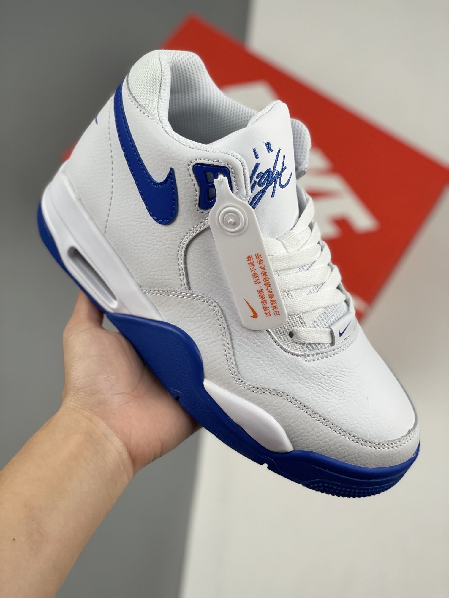 百元价位颜值好鞋｜Nike Flight Legacy白蓝太清爽了