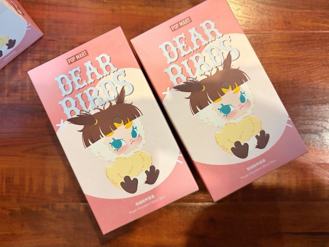 POPMART泡泡玛特Dear Birds系列毛绒挂件盲盒