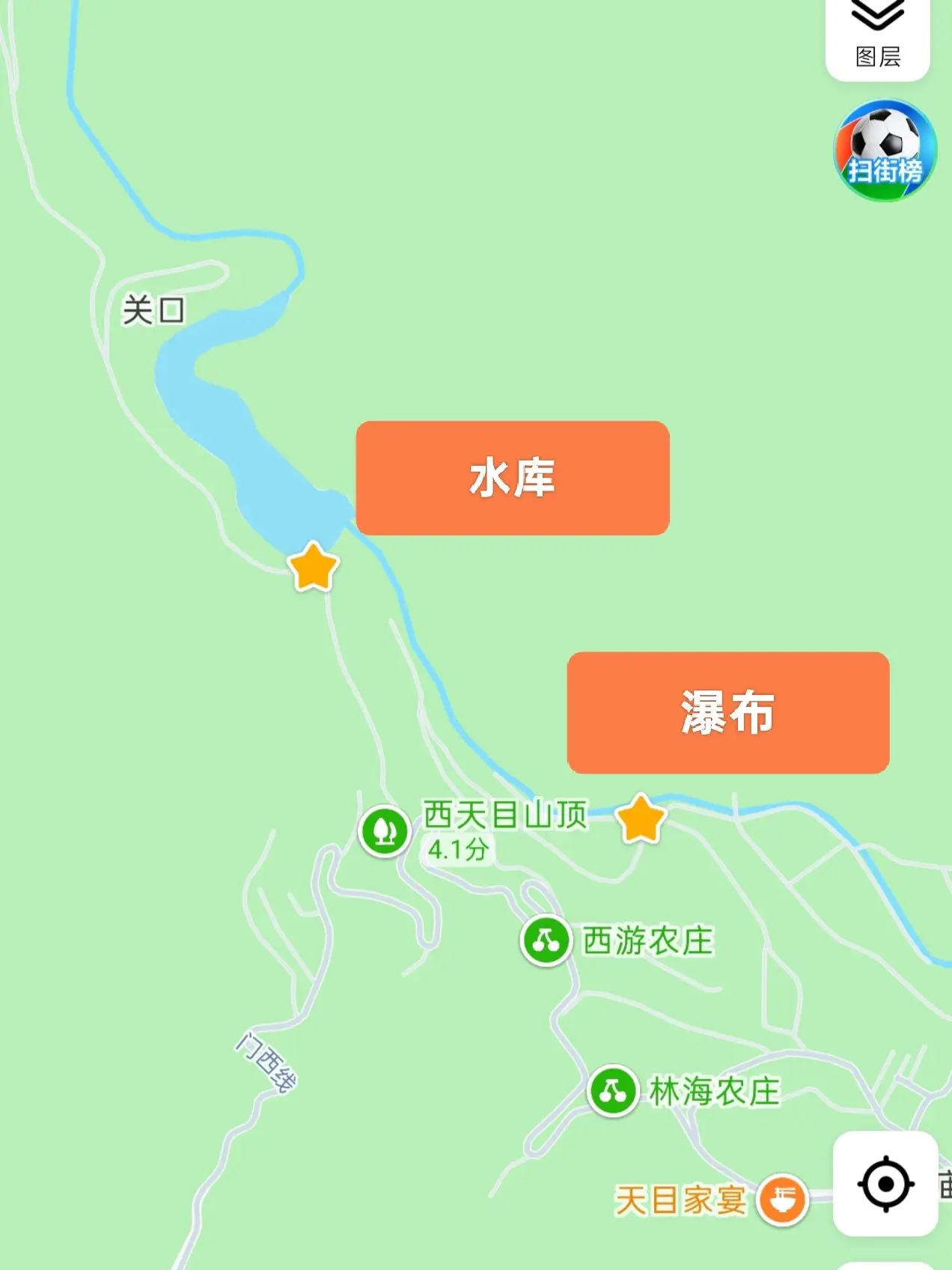 雨骑50公里就为了看这个瀑布,又惨又爽