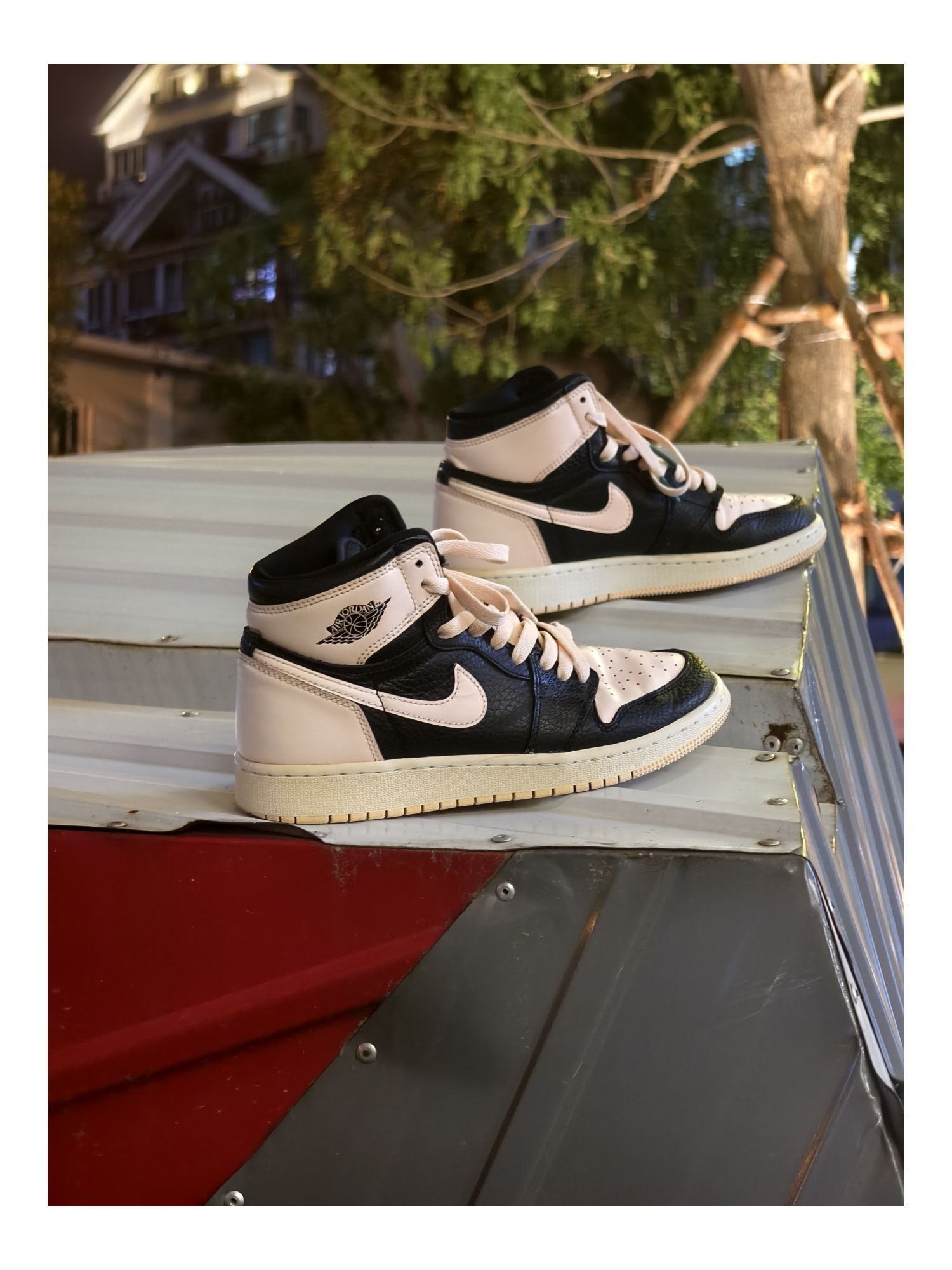 Air Jordan1元年黑粉脚趾，夏天刚好 🎀