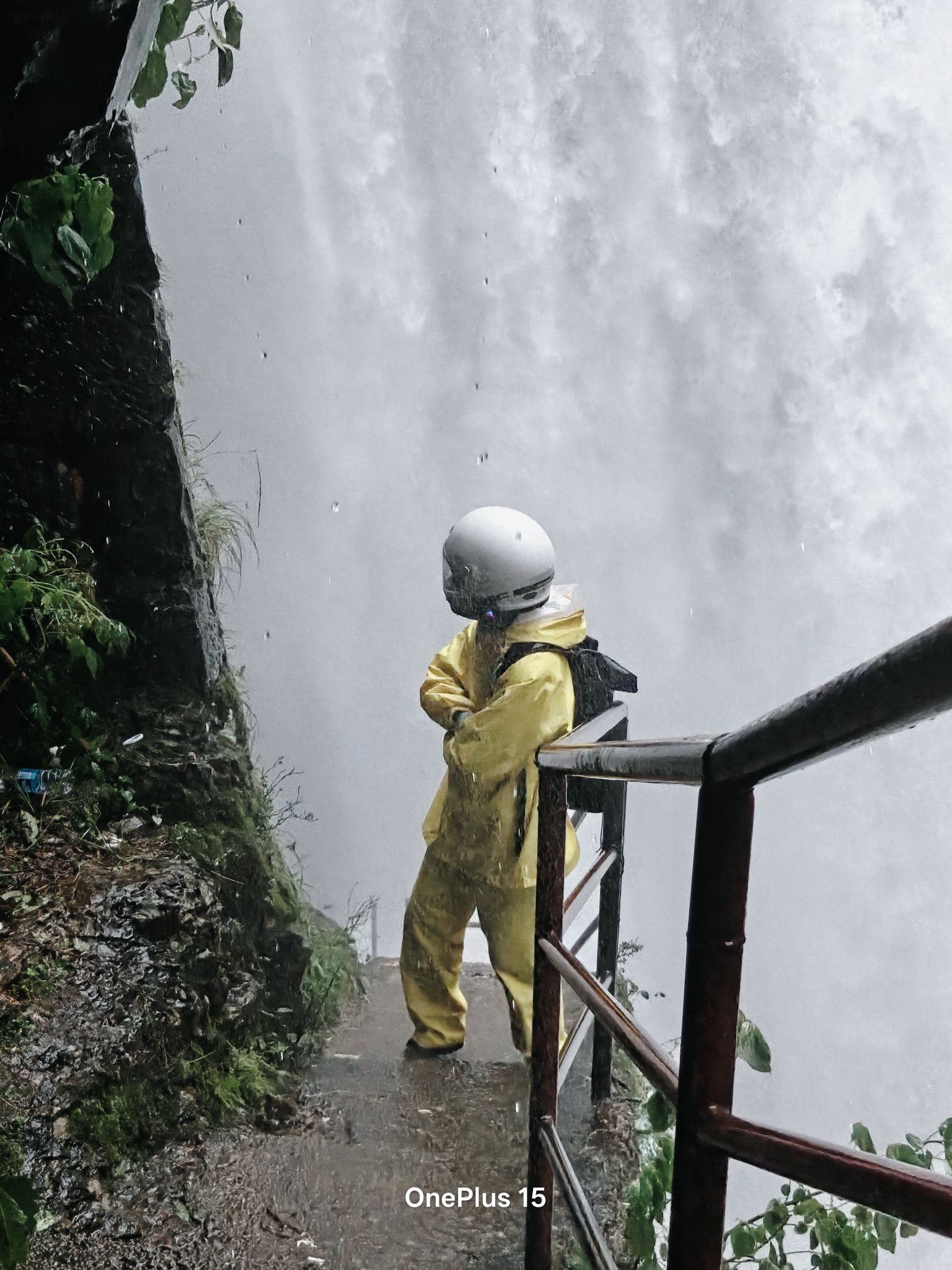 雨骑50公里就为了看这个瀑布,又惨又爽