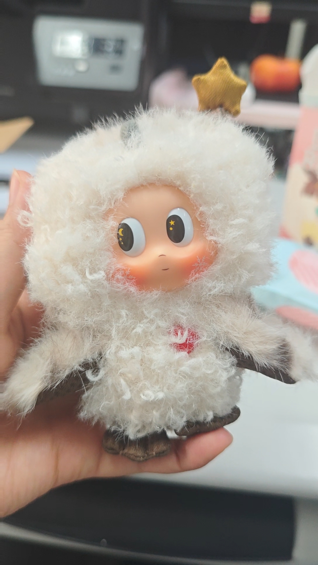 泡泡玛特#星星人#笨笨守候