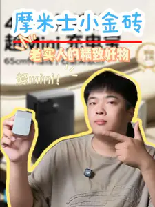 这才是精致充电宝摩米士自带线充电宝摩米士小金砖