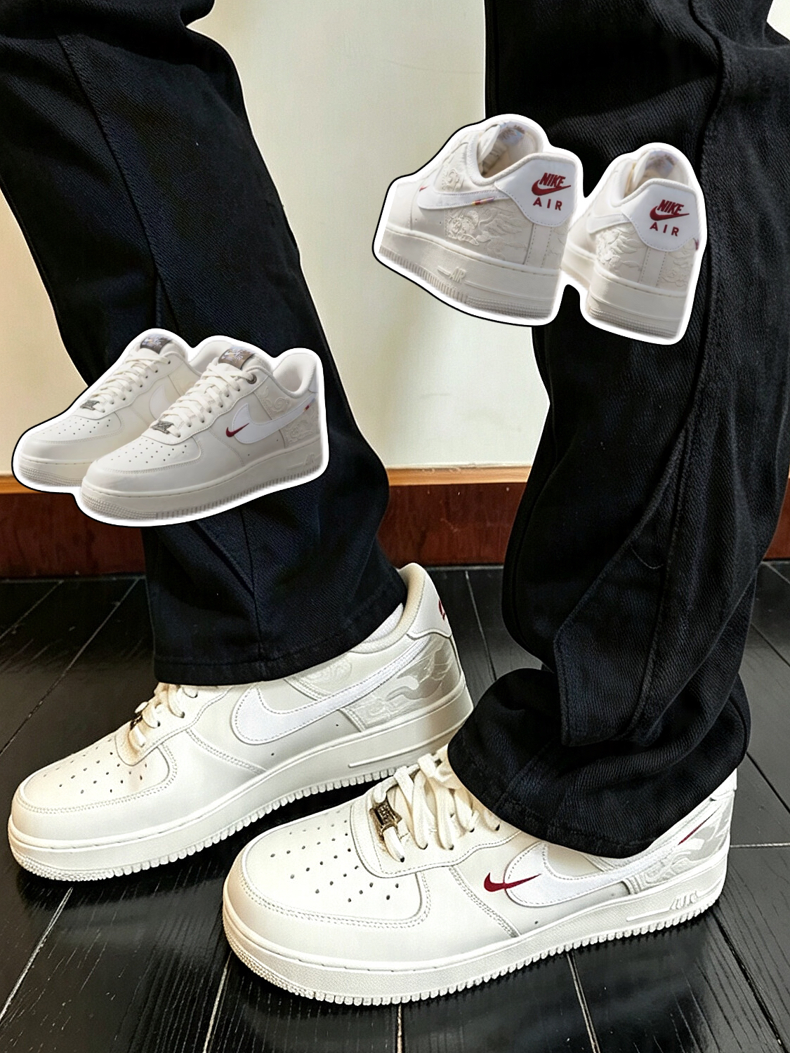 Nike Air Force 1 07龙纹款分享