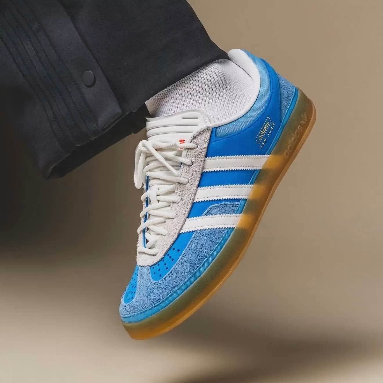 Bad Bunny × adidas 再封神！这双“圣胡安”Gazelle直接美到犯规