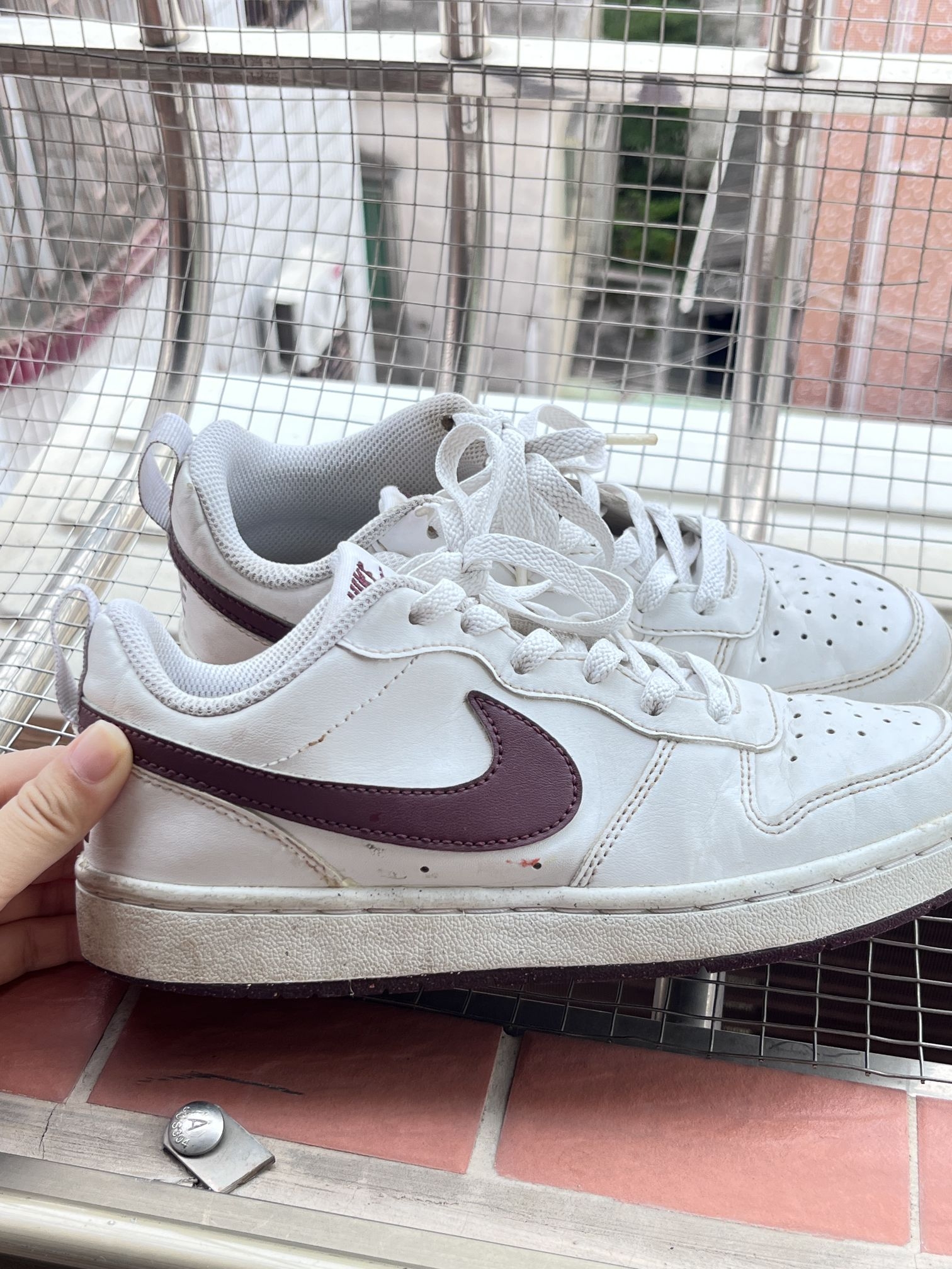 Nike Court Borough白蓝配色太清爽啦✨