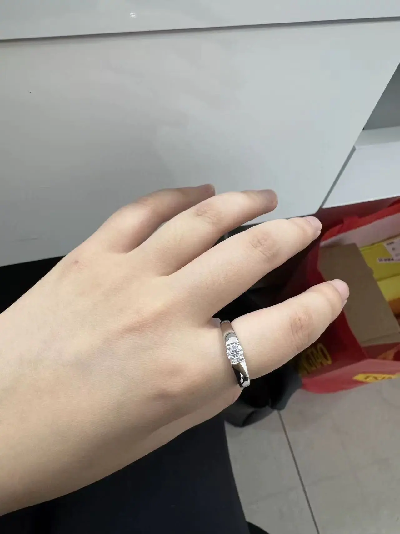 不撞款高级感💍日常可戴的极简婚戒