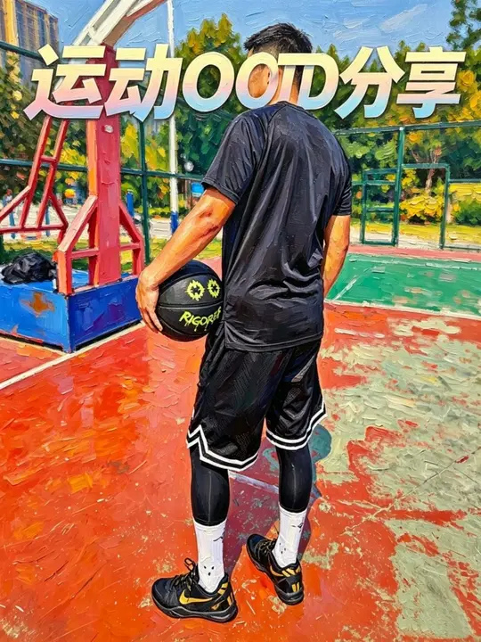 科比8搭配准者整套运动穿搭太帅了