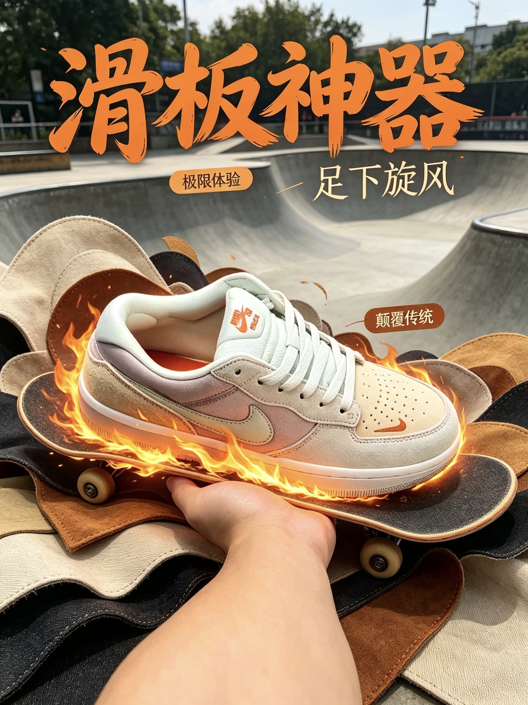 颜值脚感双在线!滑手必入的Nike SB Force 58太香了