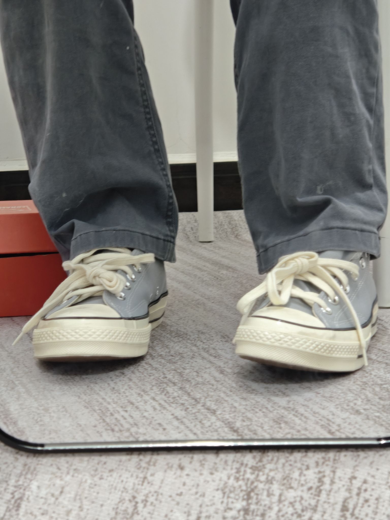 体制内简约穿搭｜cleanfit｜Converse 1970s烟雾灰