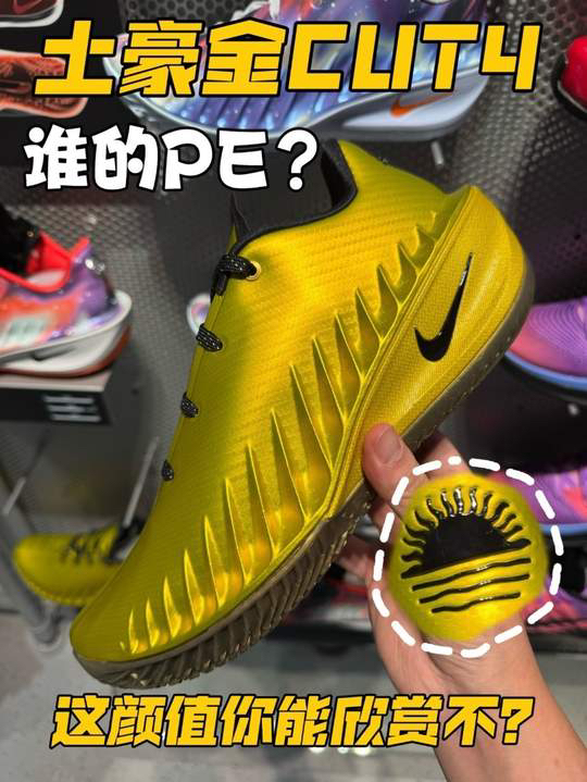 后跟带太阳的土豪金CUT4❗️到底是谁的PE❓