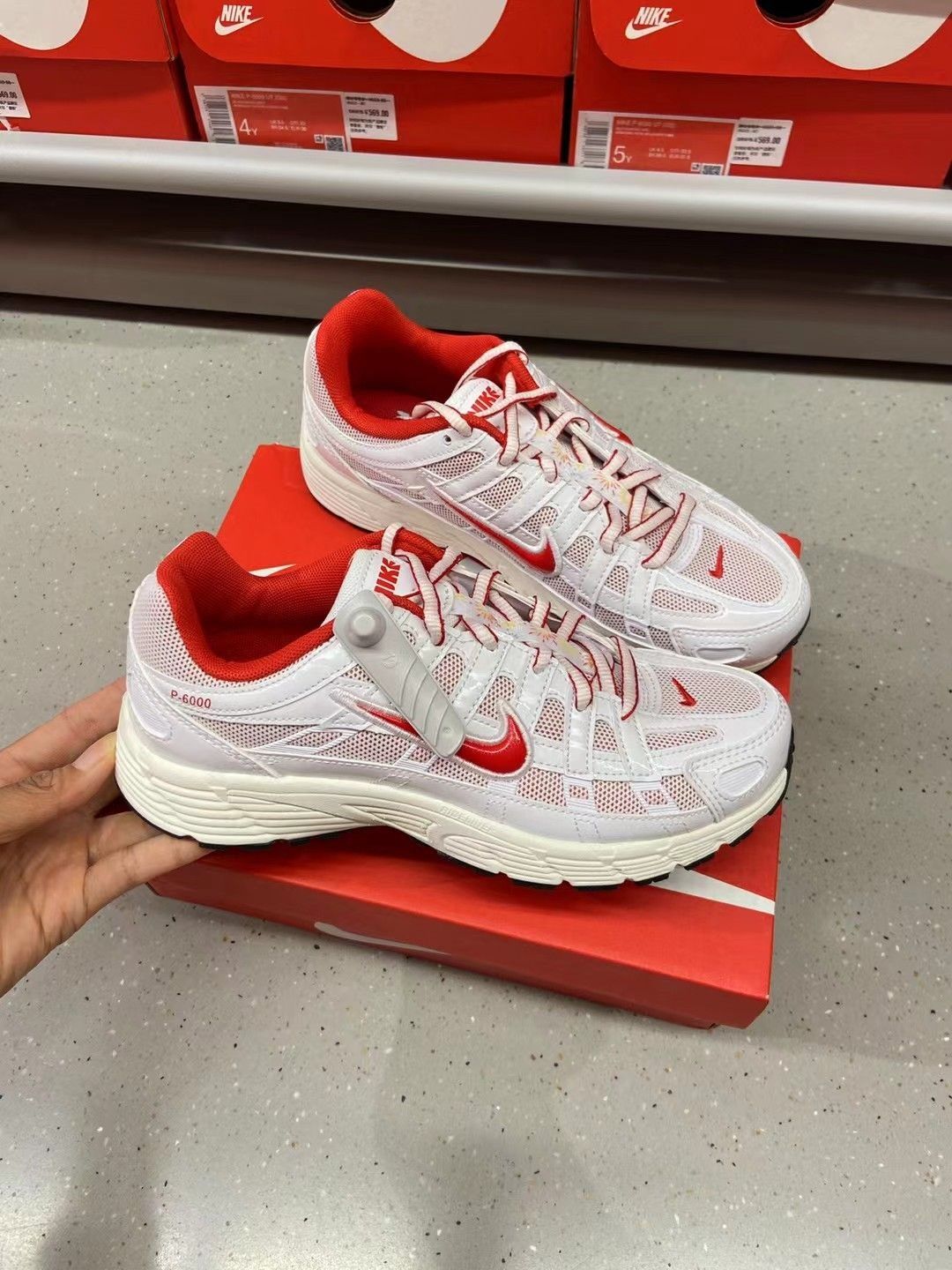 Nike P-6000红白｜复古跑鞋颜值天花板