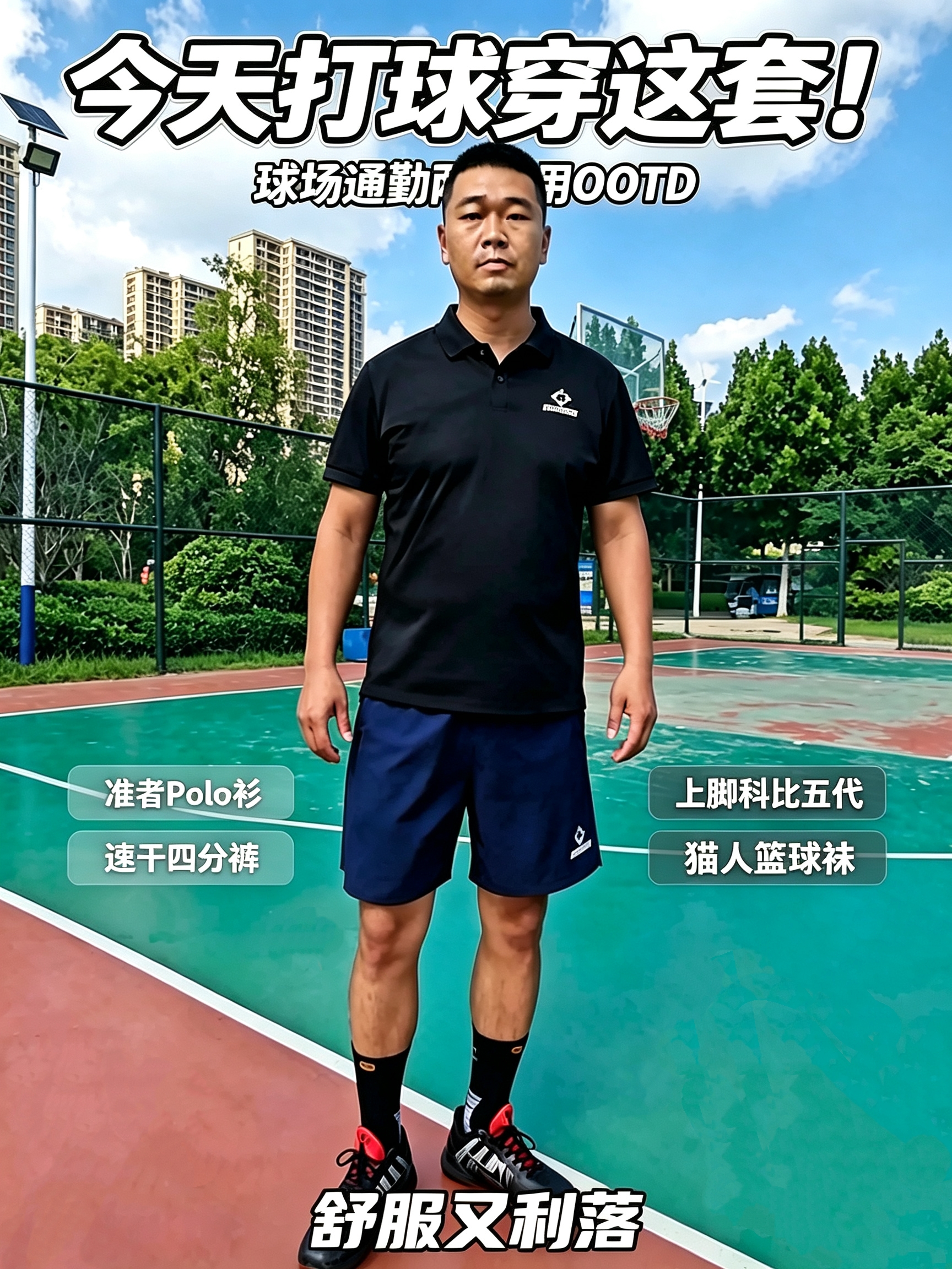 通勤打球两不误OOTD✨全套运动通勤装备
