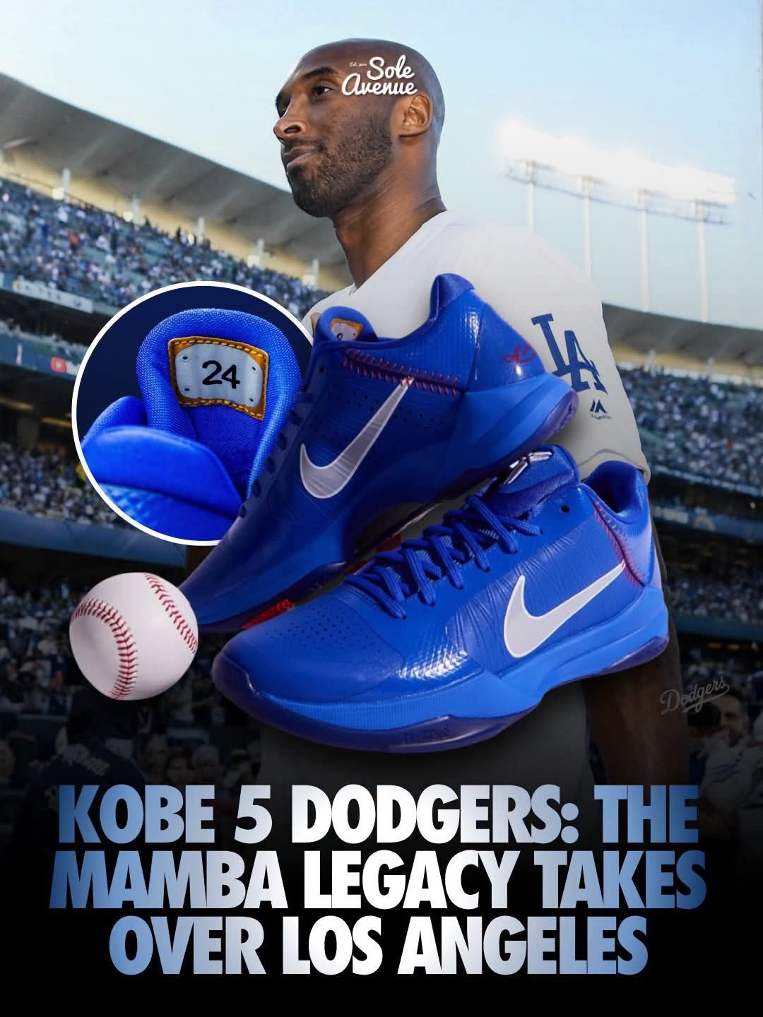 ⚾洛杉矶联动！科比5 Protro道奇队完整解析
