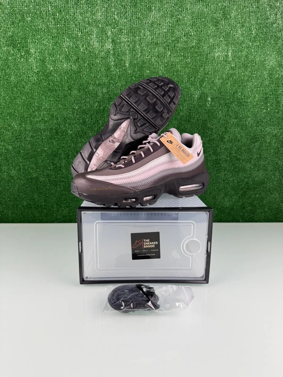 ✨复古氛围感拉满｜AMM × Air Max95温柔棕粉联名🥀