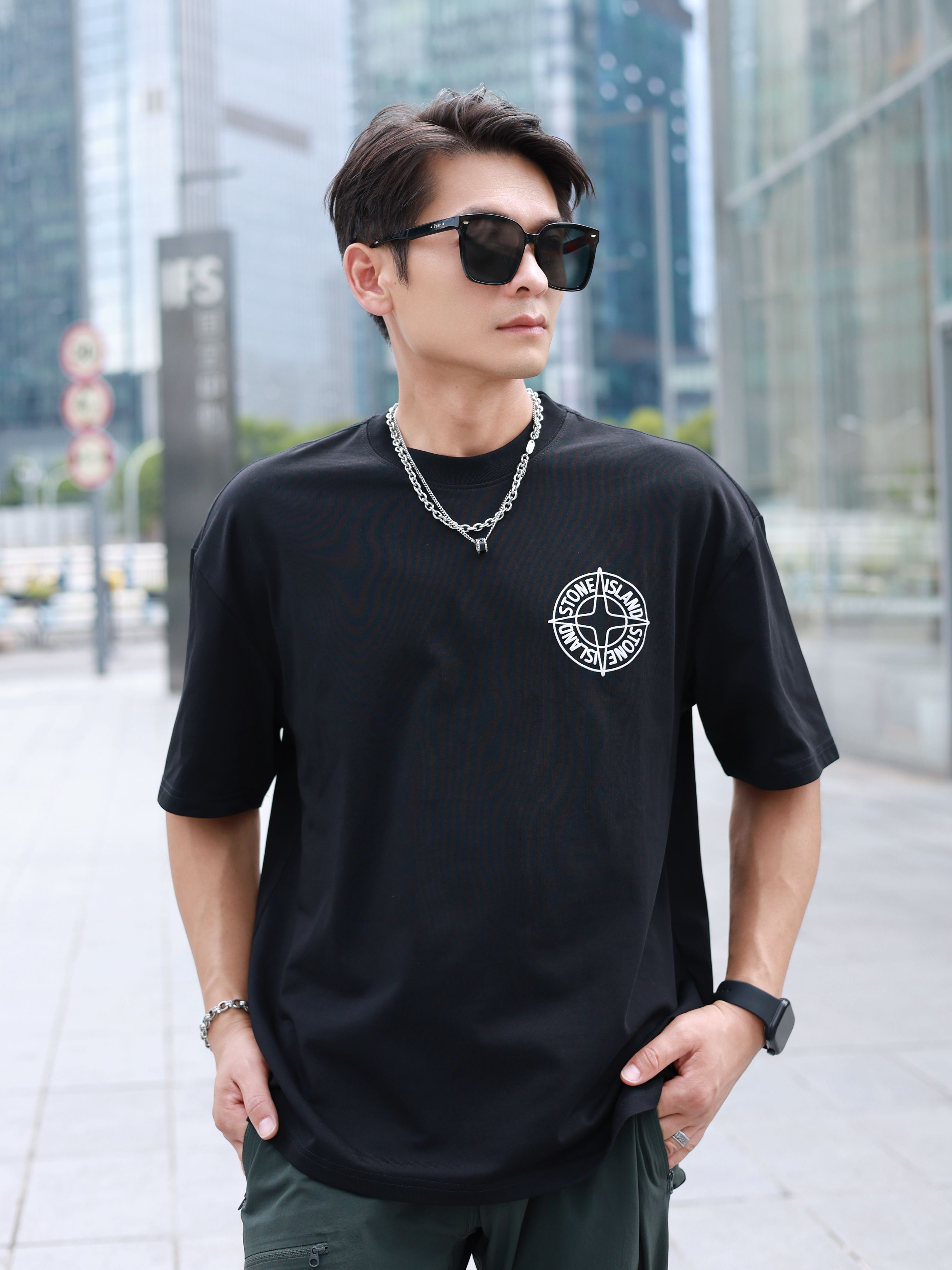 石头岛短袖T恤就是帅气😎
