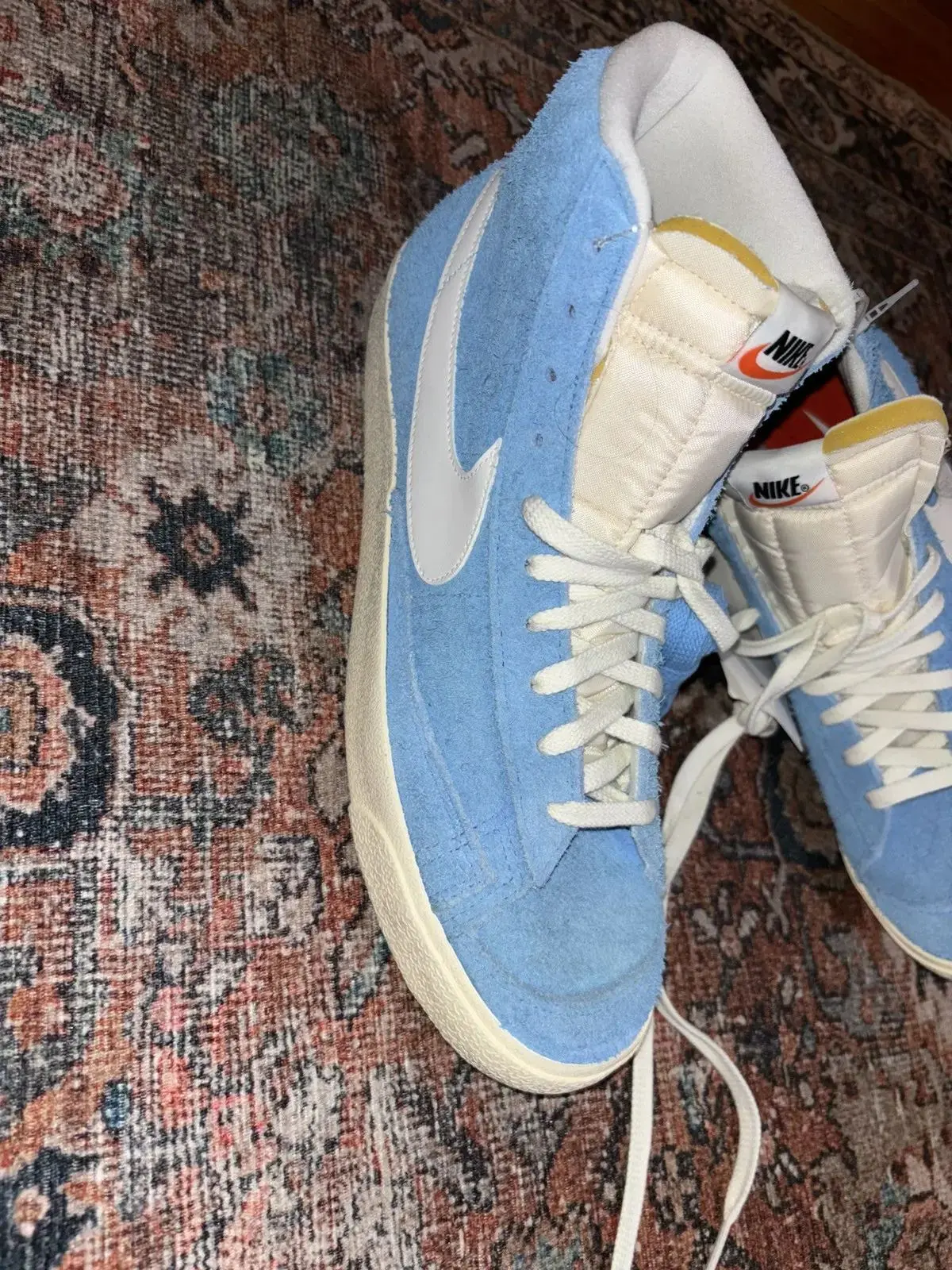 💙Nike Blazer Mid北卡蓝|少年感直接拉满✨