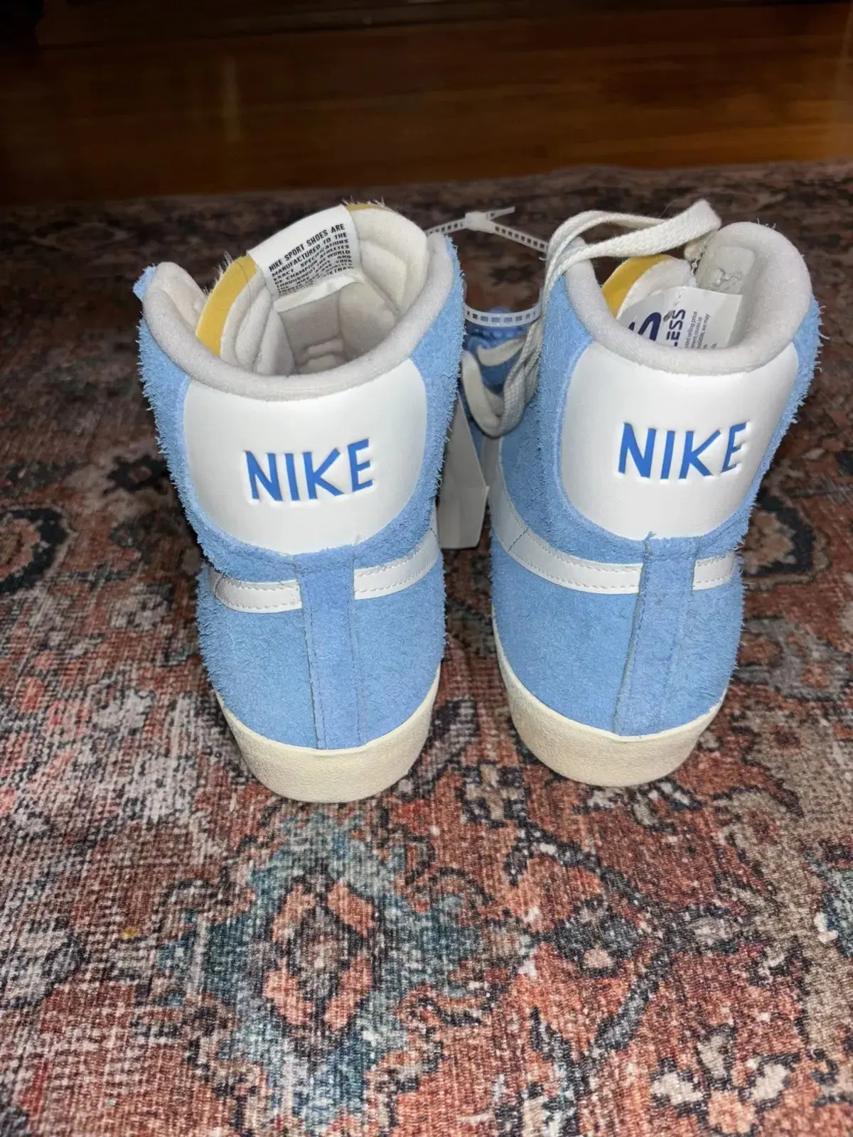 💙Nike Blazer Mid北卡蓝|少年感直接拉满✨