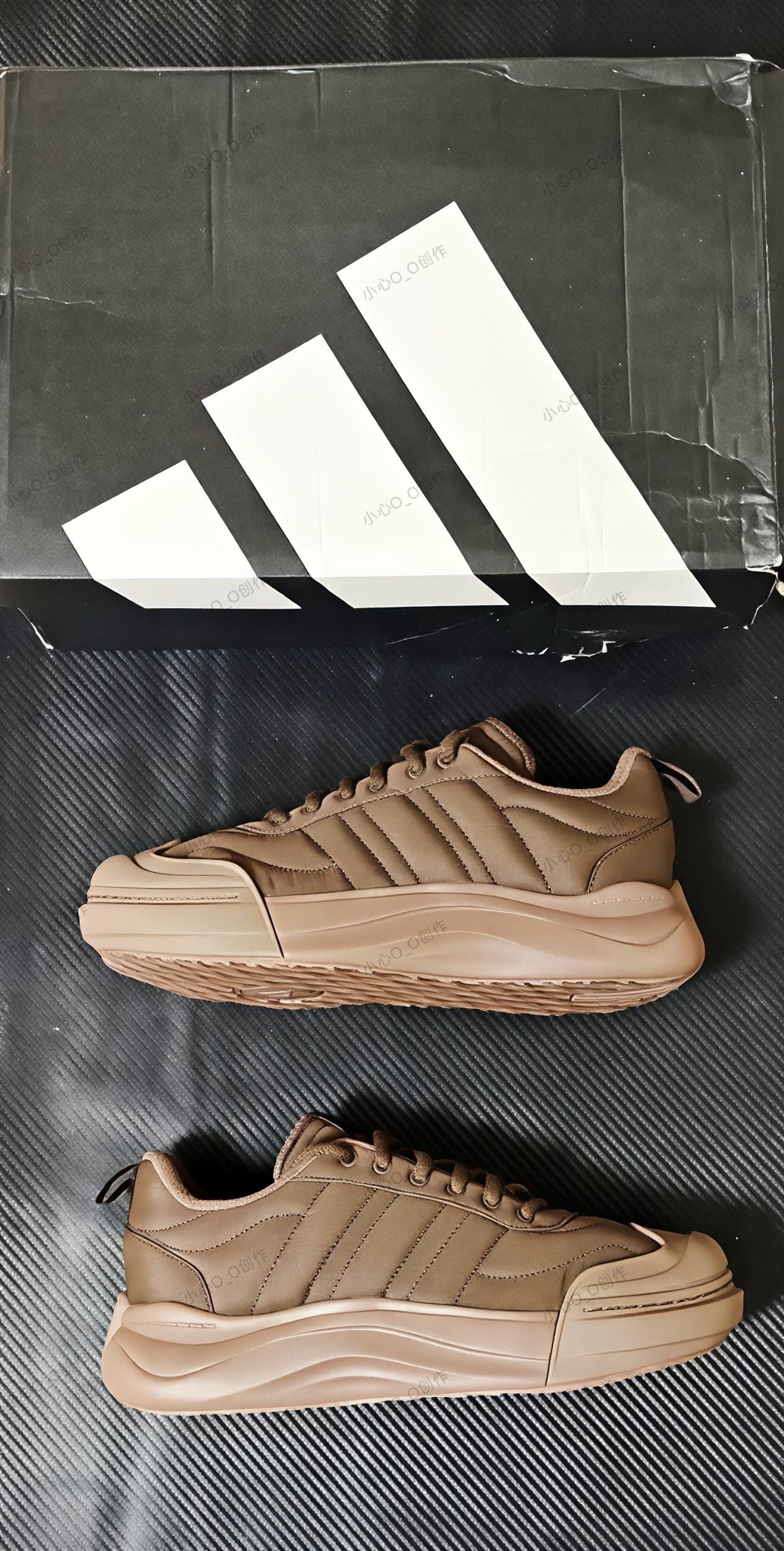 adidas MAXXPUFF 阿迪达斯 休闲厚底板鞋评测