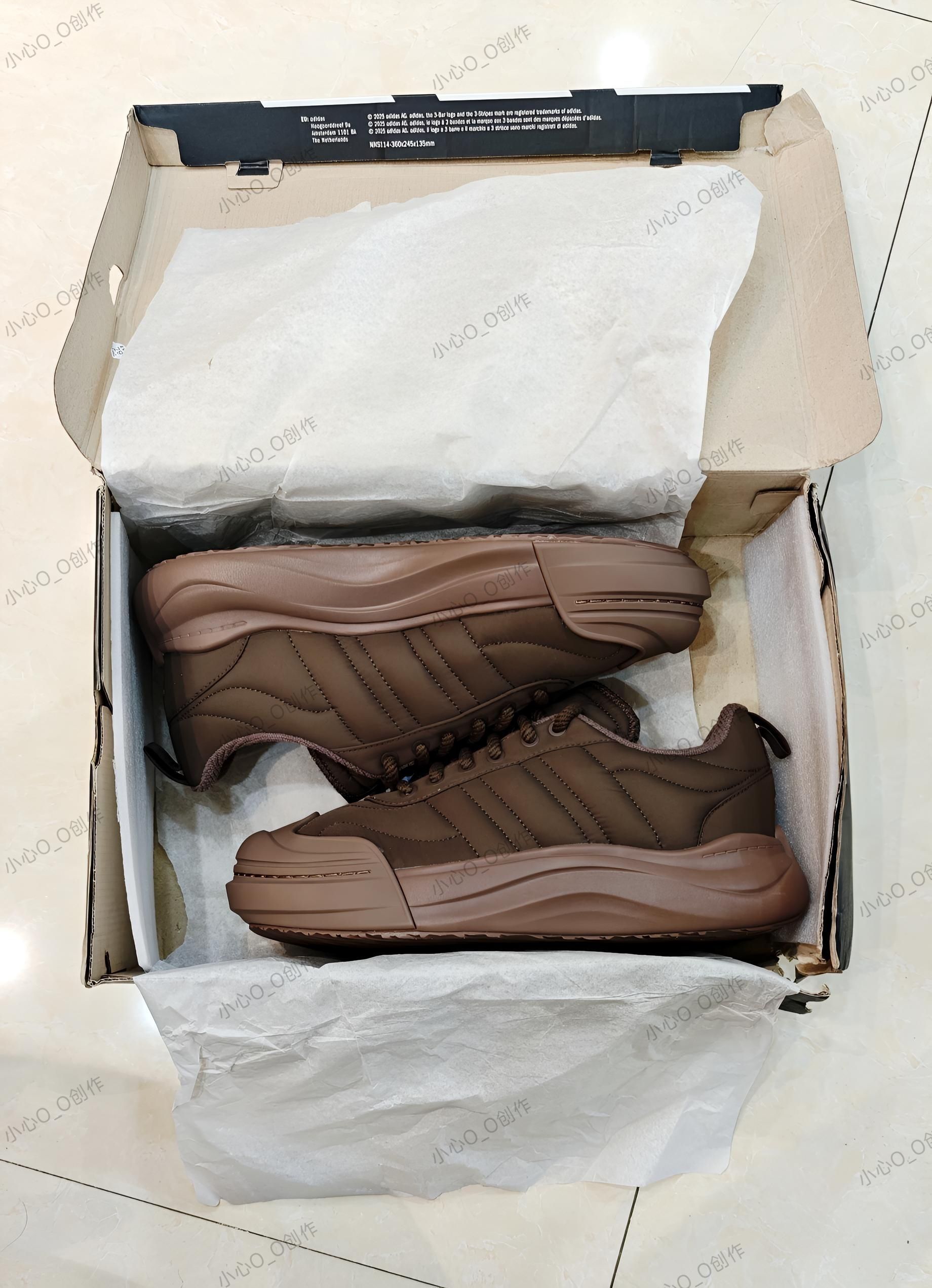 adidas MAXXPUFF 阿迪达斯 休闲厚底板鞋评测