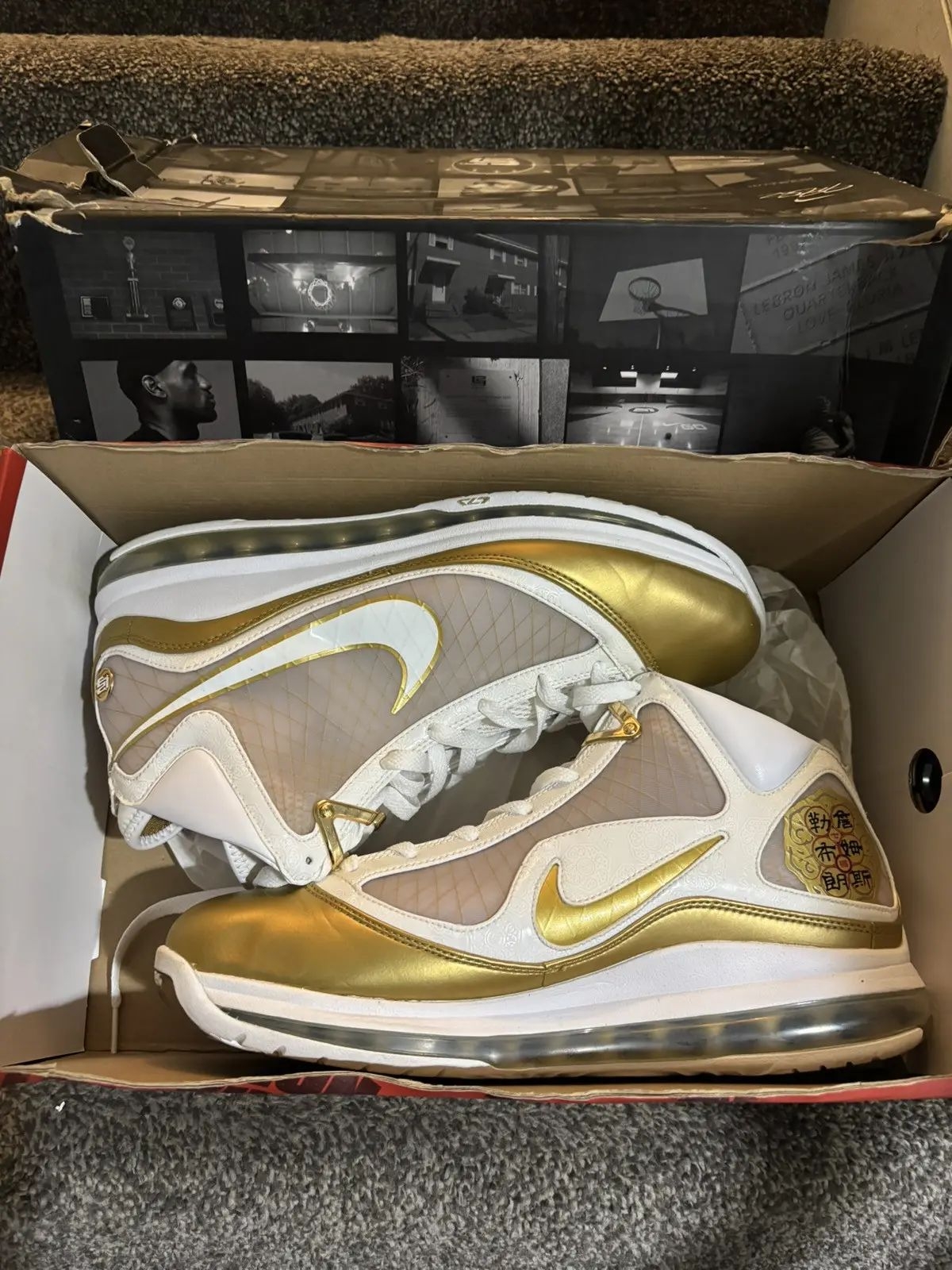✨LeBron7 中秋白金｜国风老鞋太有排面🏮