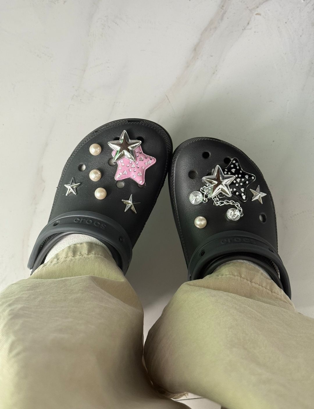 黑厚底洞洞鞋｜懒人夏日百搭神器