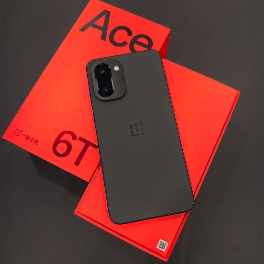 一加Ace 6T 闪速黑｜骁龙8 Gen5电竞旗舰，长续航游戏神机