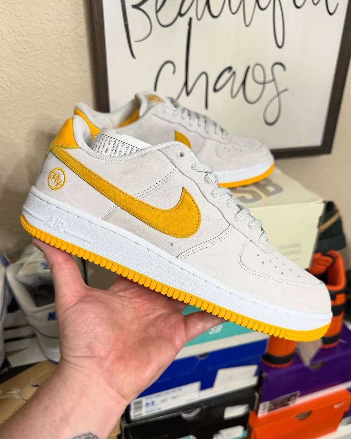 Fly Streetwear × Nike SB AF1 Low SE|米白金黄联名全方位解析