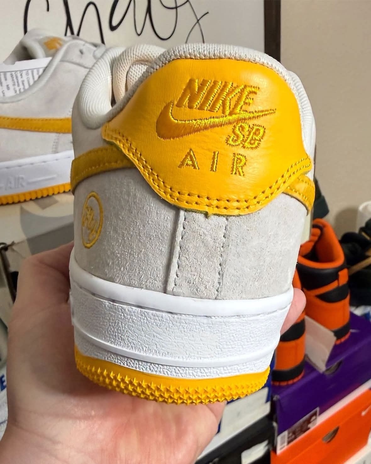 Fly Streetwear × Nike SB AF1 Low SE|米白金黄联名全方位解析