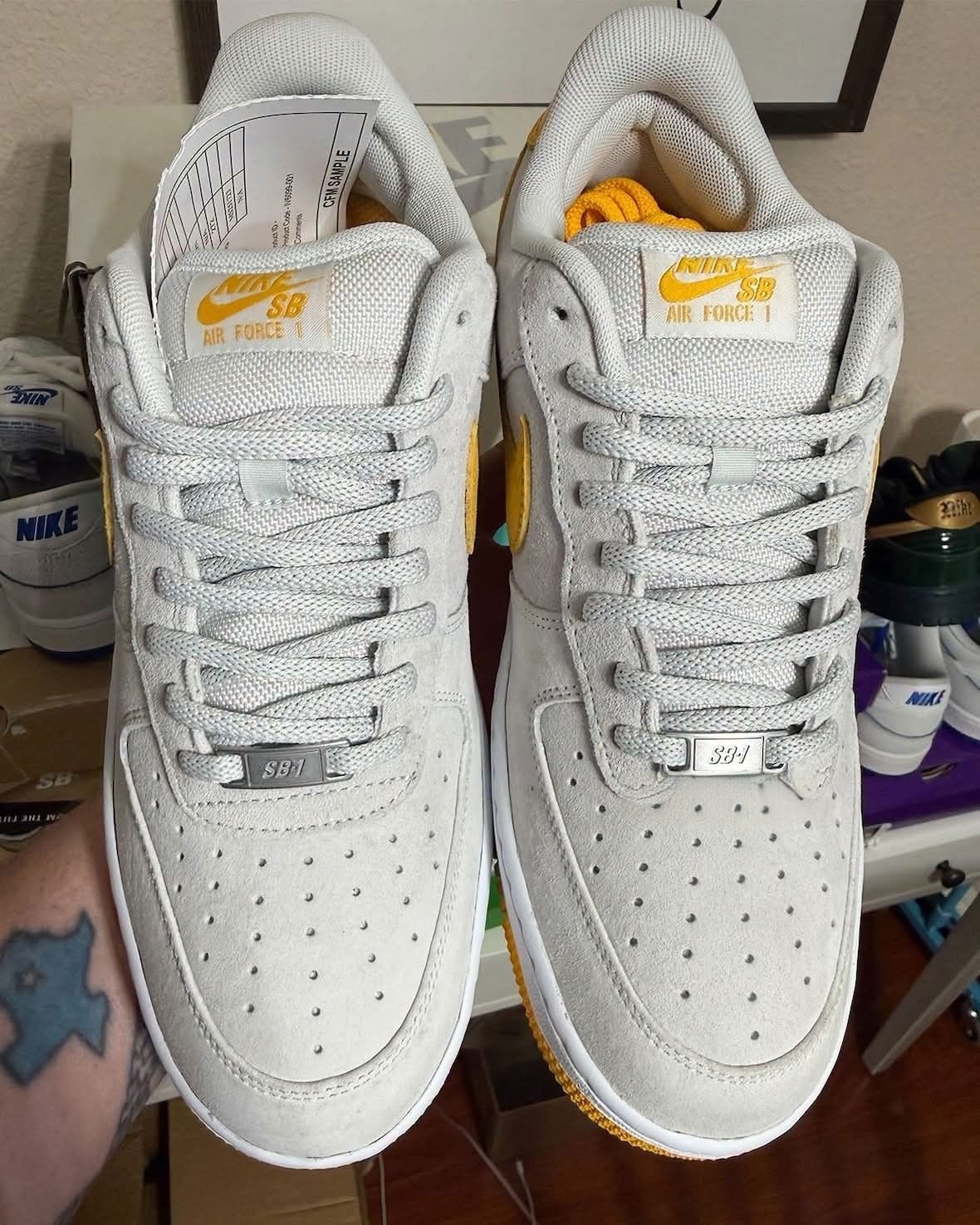 Fly Streetwear × Nike SB AF1 Low SE|米白金黄联名全方位解析