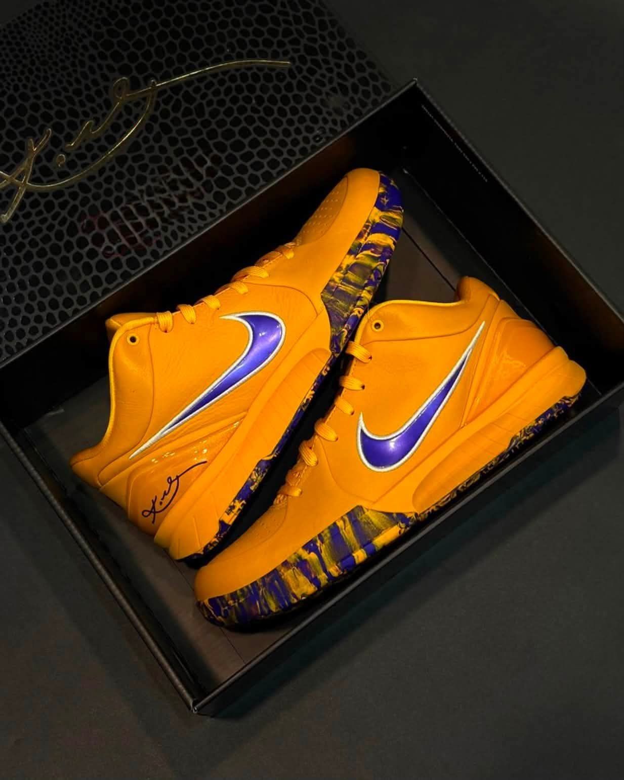 紫金信仰💜💛Kobe 4 湖人黄紫PE全方位解析