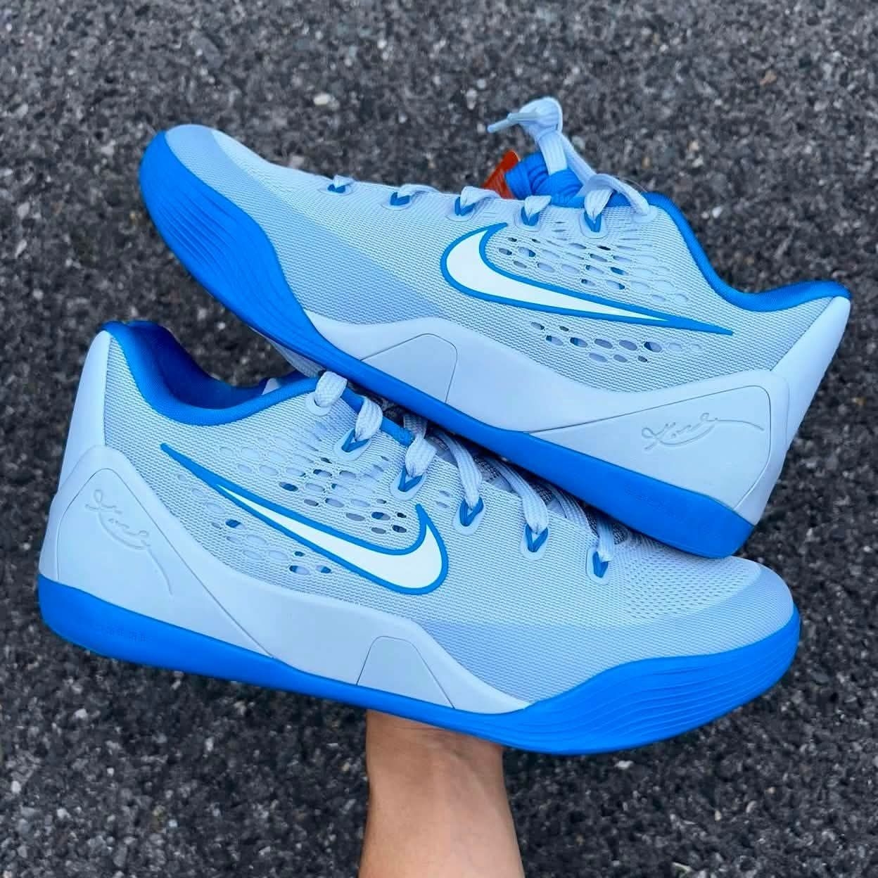 青春回忆✨Nike Kobe9 Low冰蓝开箱测评