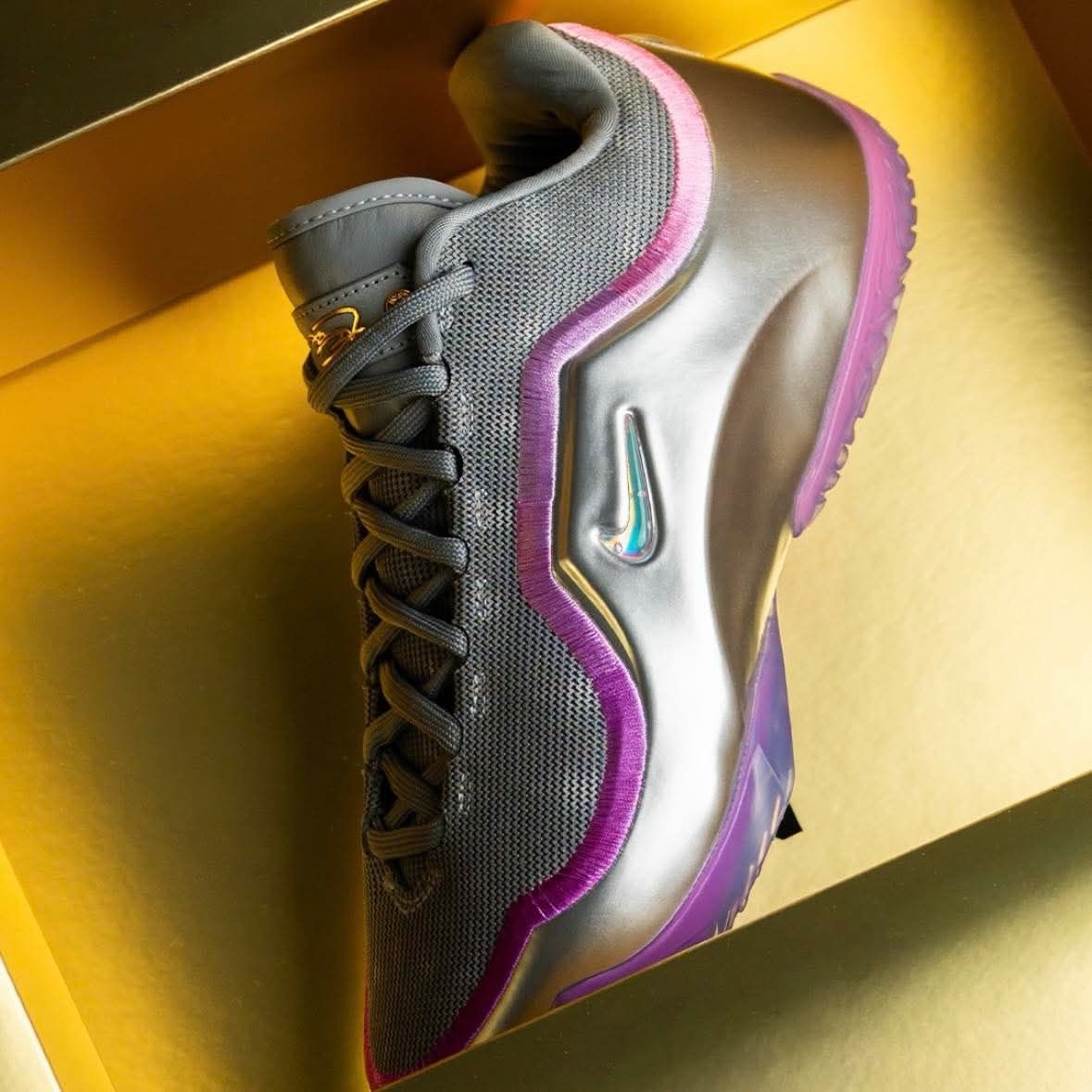 💜银紫幻影|LeBron23银紫金属 詹姆斯23代全方位解析