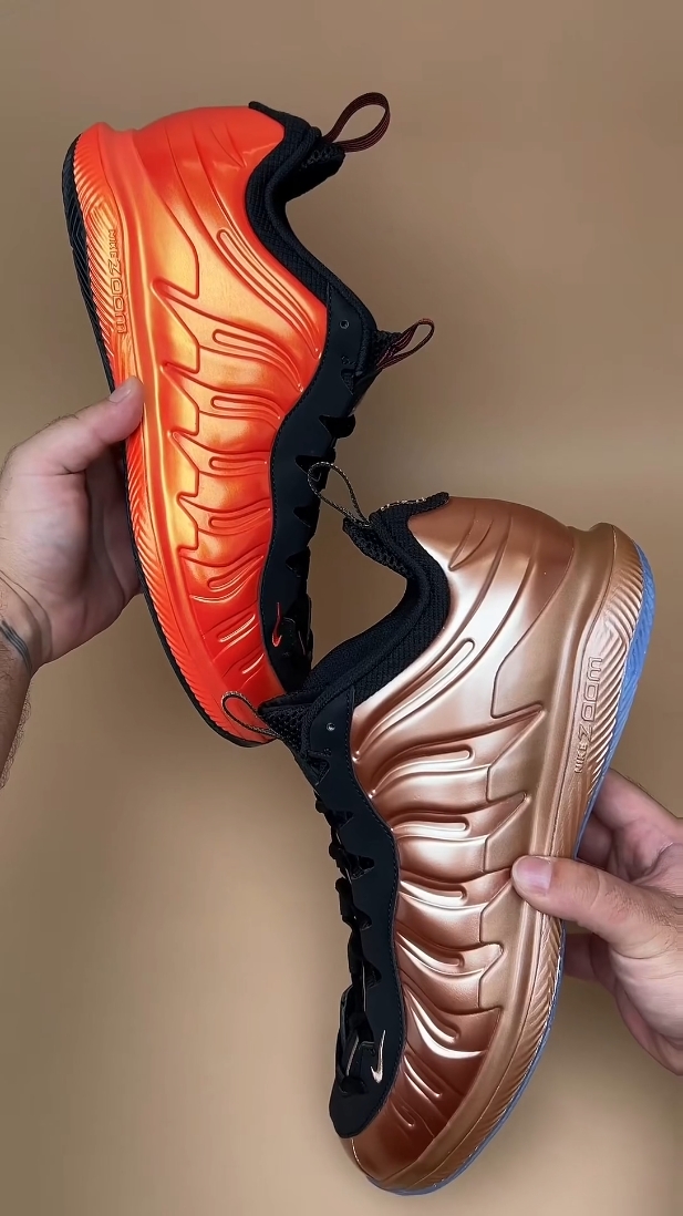 液态金属撞色🔥Nike FoamPosite 喷泡衍生实战篮球鞋​
