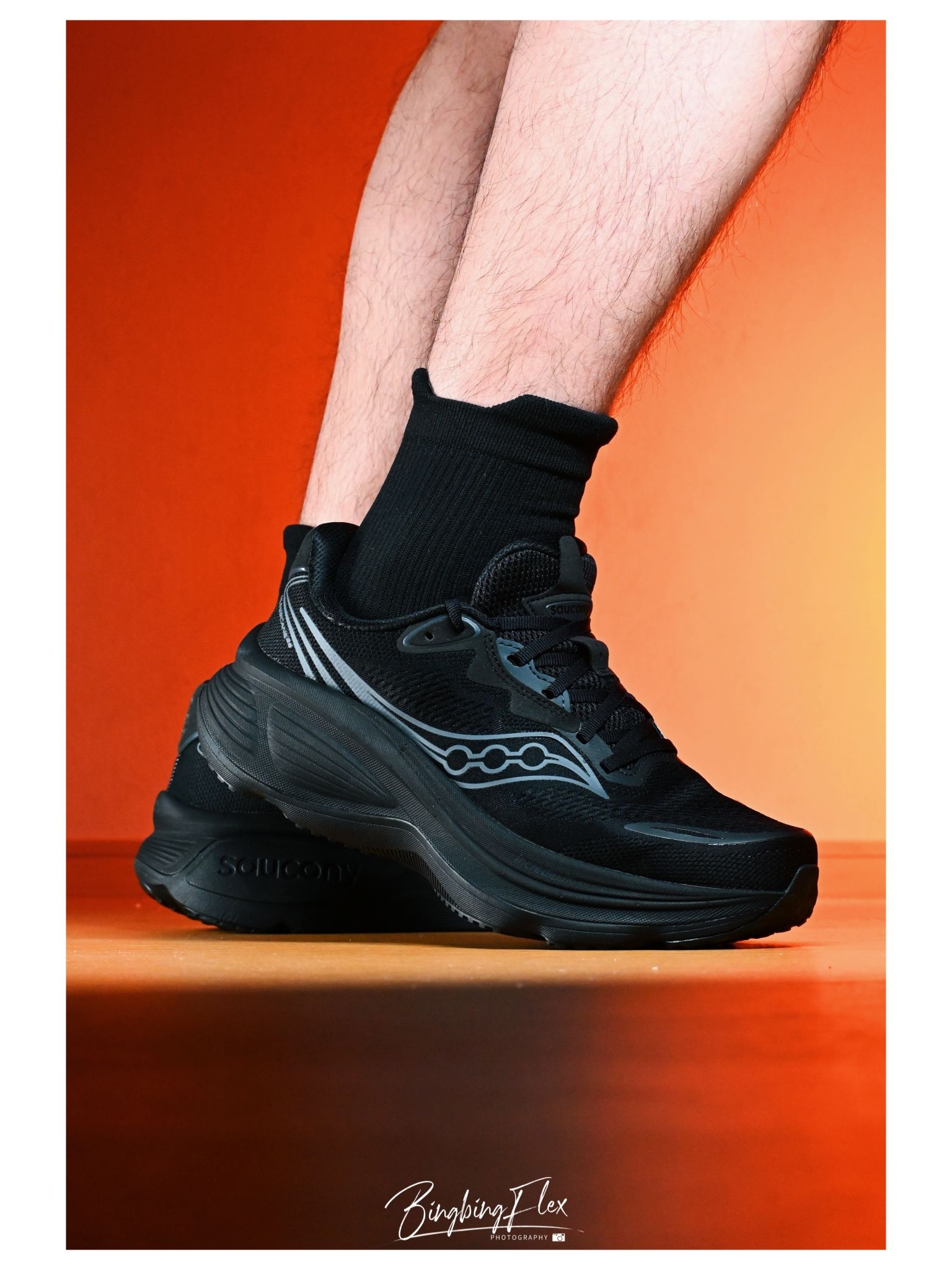 Saucony 飓风26 黑武士：一双不需要解释的鞋