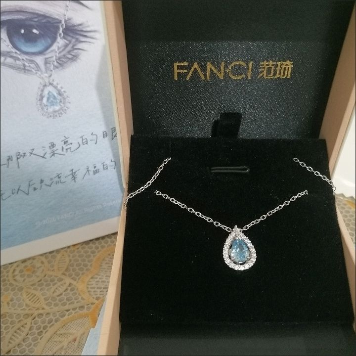 一滴深海蓝泪|藏着专属温柔告白