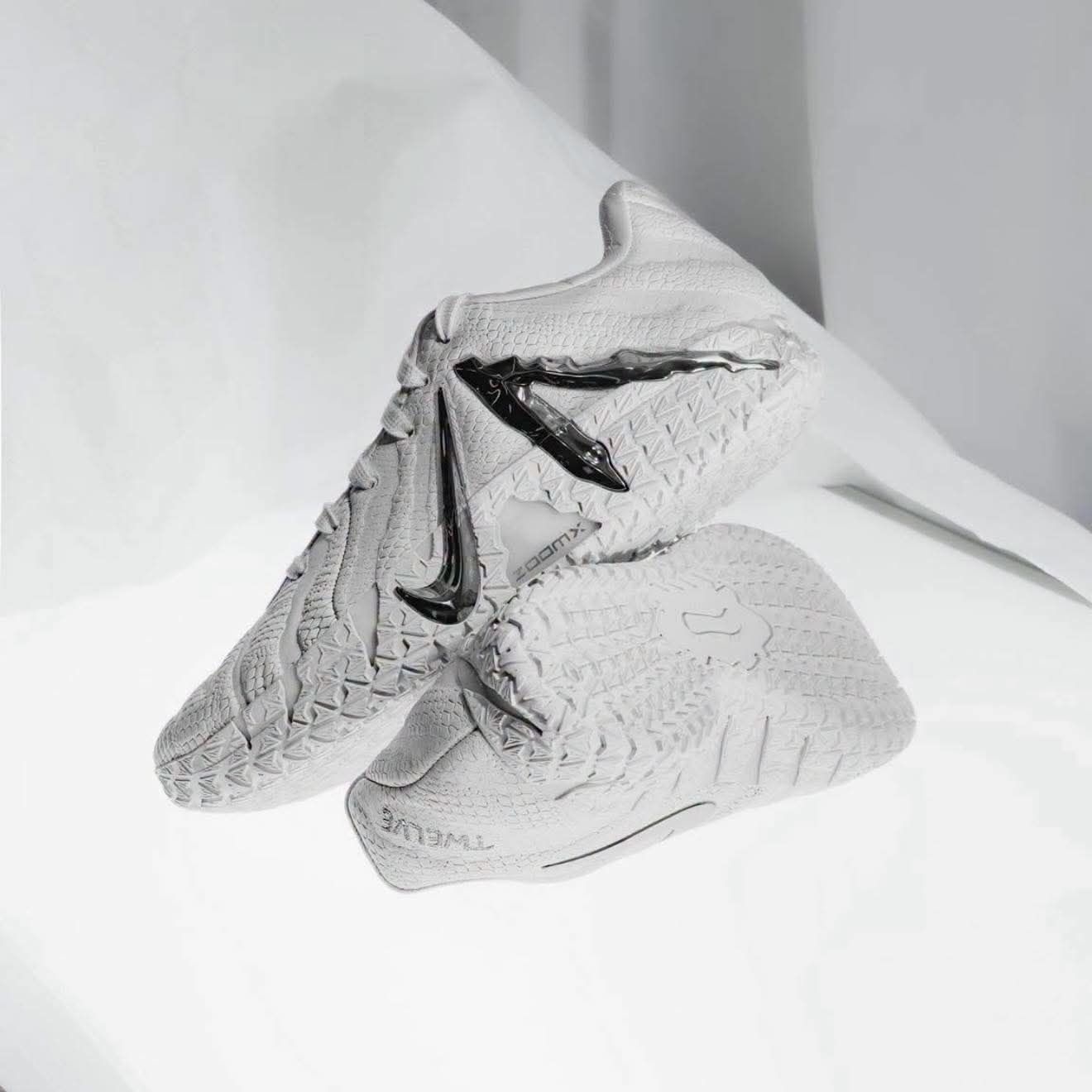 Nike JA3 莫兰特3代 纯白 全掌ZoomX 后卫实战篮球鞋