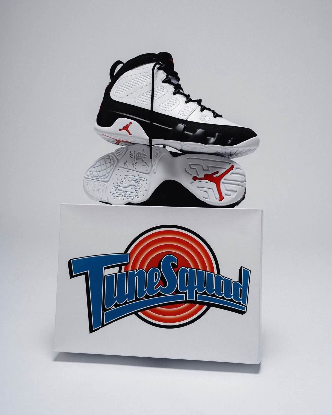 TuneSquad鞋盒加持！Air Jordan9大灌篮限定
