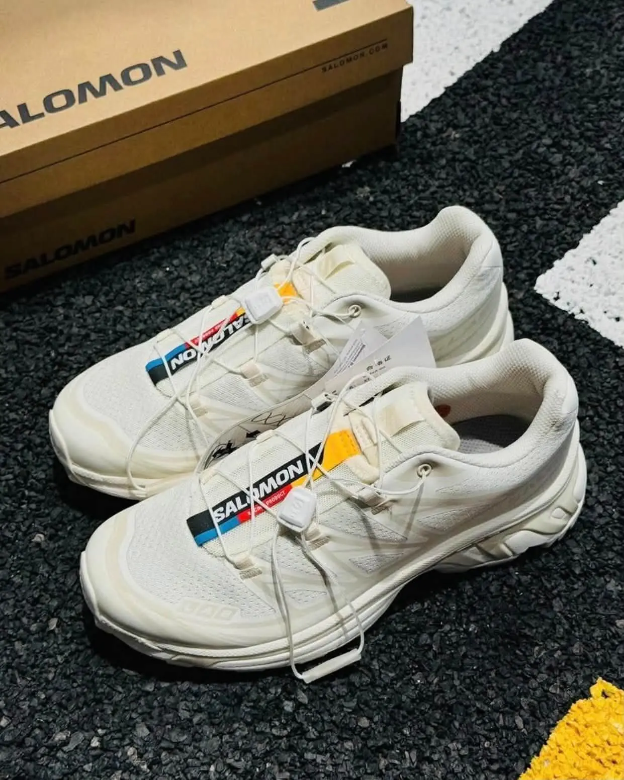 ⛰️Salomon XT-6开箱|奶白配色,山系穿搭首选