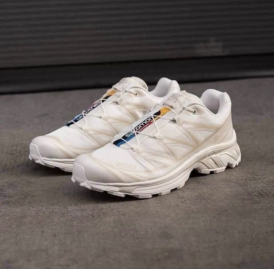 Salomon XT-6 米白｜萨洛蒙XT6，户外机能神鞋复古开箱