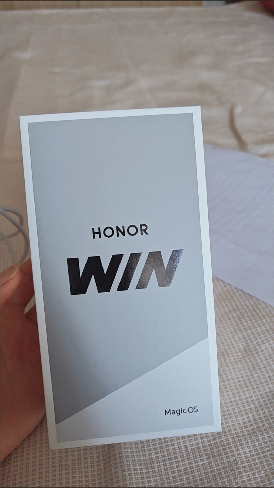 荣耀WIN|纯白新机开箱✨颜值在线