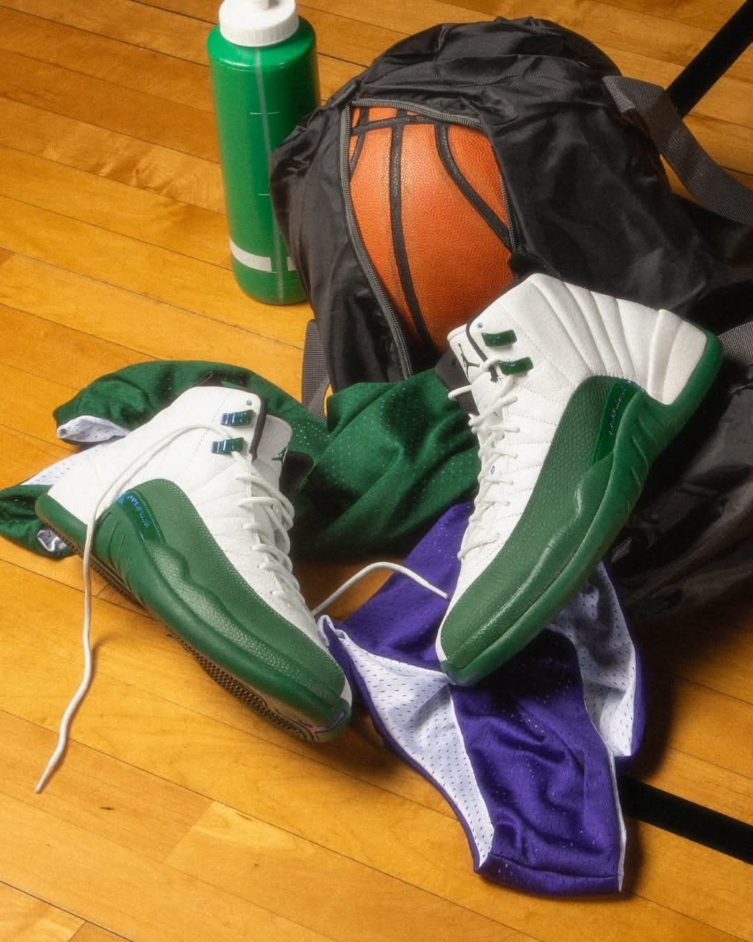 白绿经典碰撞✨Air Jordan12 凯尔特人主题配色复古赏析