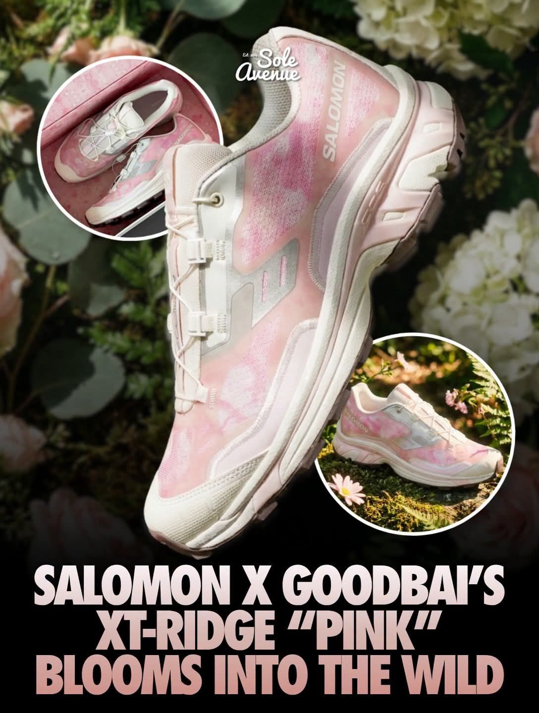 Salomon×GOODBAI XT-Ridge 粉花｜联名山系鞋深度解析