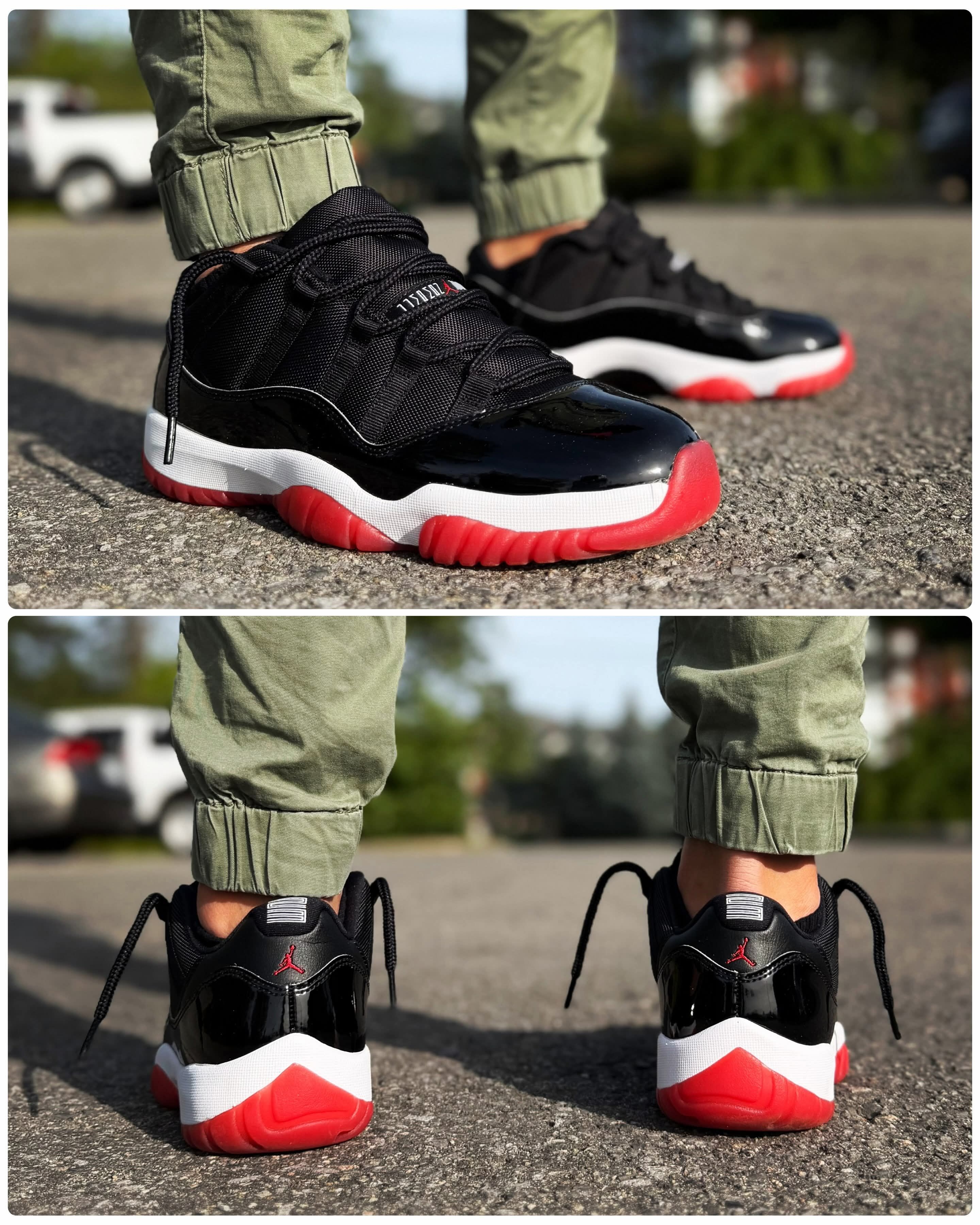 AJ11 Low黑红｜经典康扣血脉，低帮黑红上脚实拍赏析