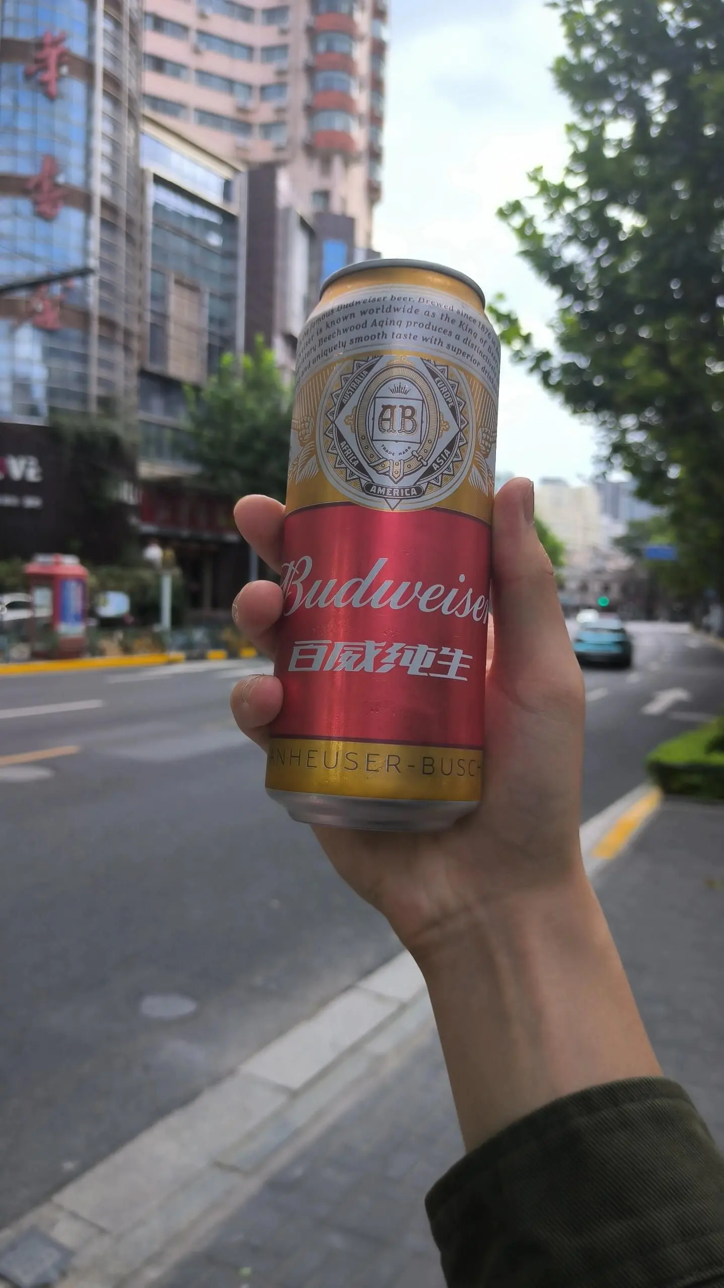 爱喝清爽啤酒看这里,百威纯生,口感顺滑,日常夜宵常备